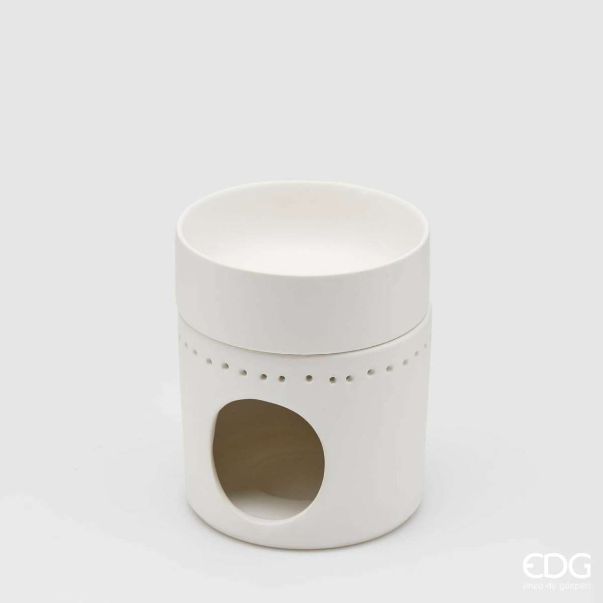 Diffusore Oli essenziali Design in ceramica Bianca, EDG - Arredo