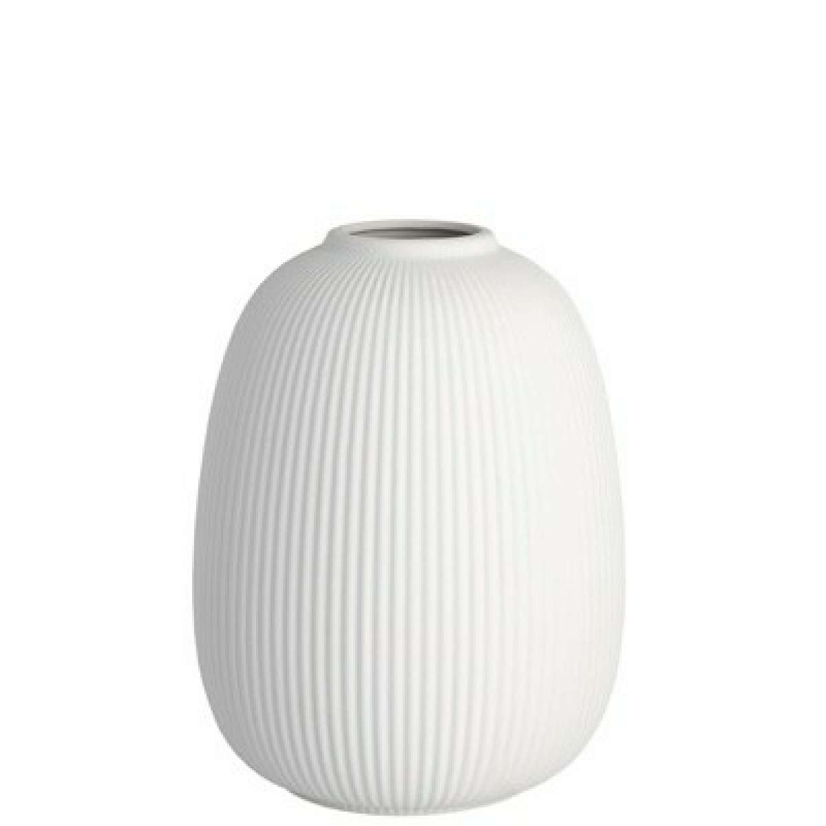 Immagine del prodotto Vaso Aby Bianco in Ceramica opaca (3 misure) | Storefactory