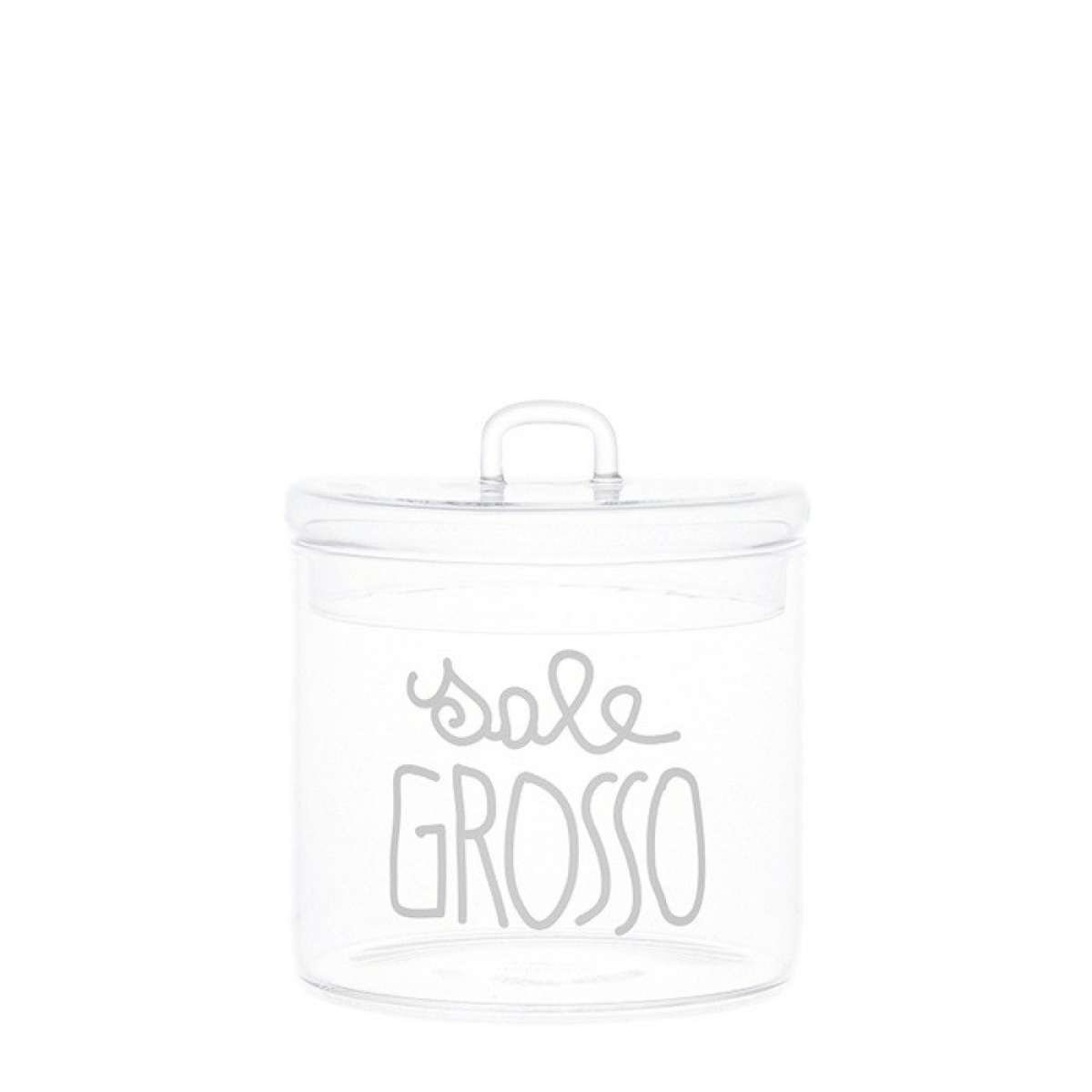 Immagine del prodotto Barattolo in vetro borosilicato Sale Grosso ø12 cm | Simple Day