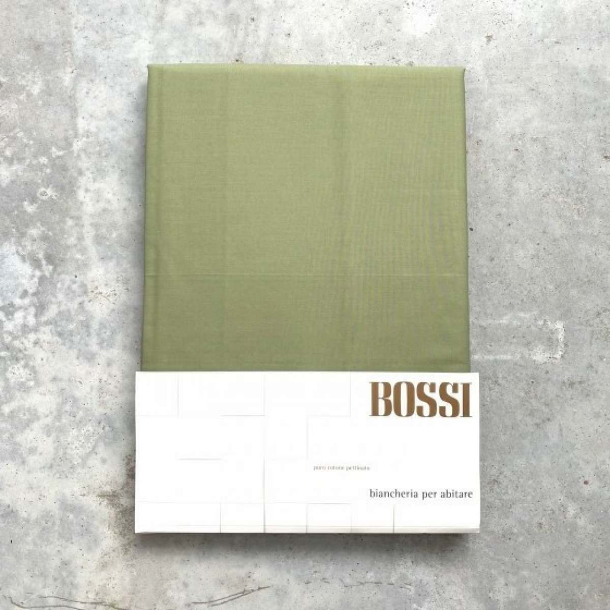 Immagine del prodotto Sotto con Angoli Matrimoniale Bossangolo in percalle di cotone Bossi Casa | Bossi