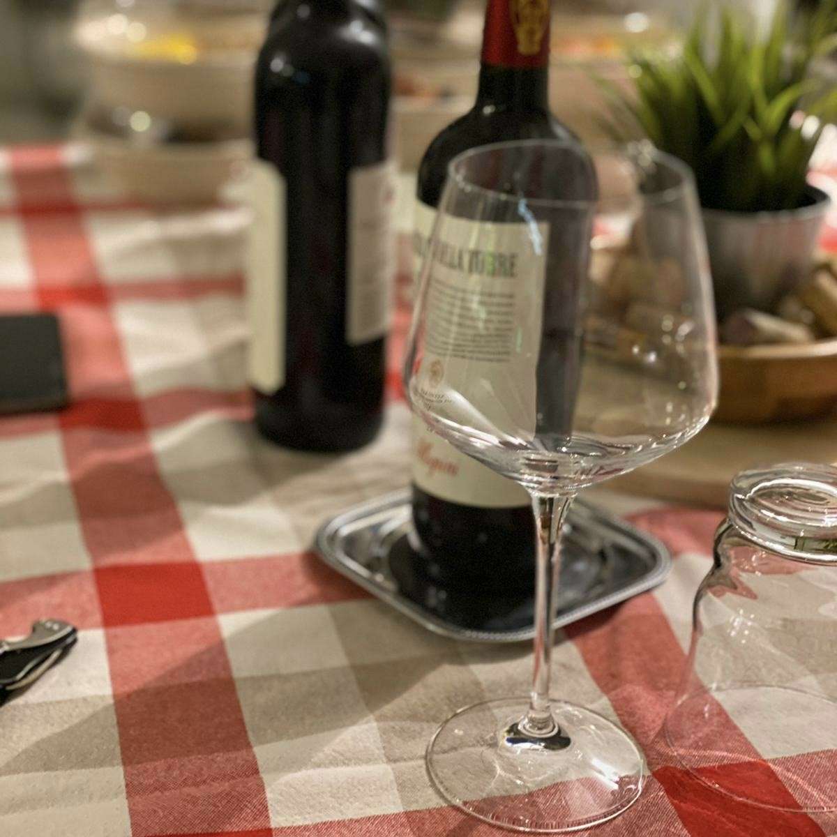 Immagine del prodotto Tovaglia Rettangolare in 100% Cotone Country Rosso | Pietro Zanetti Home