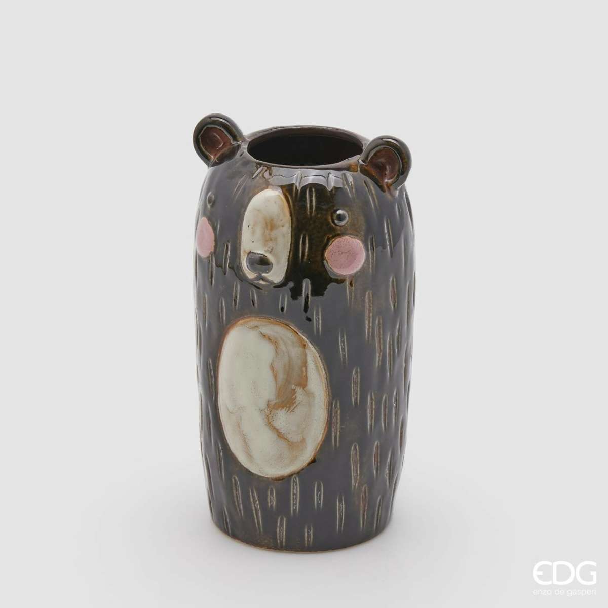 Immagine del prodotto Vaso in Ceramica Orso Grande h21,5xø11 cm | EDG Enzo De Gasperi