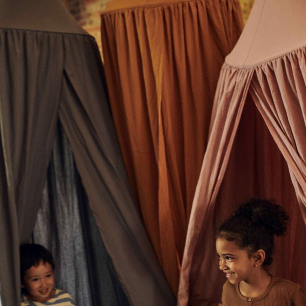 Immagine del prodotto Tenda per Bambini in Cotone Canopy - 3 Colori | Betty's Home