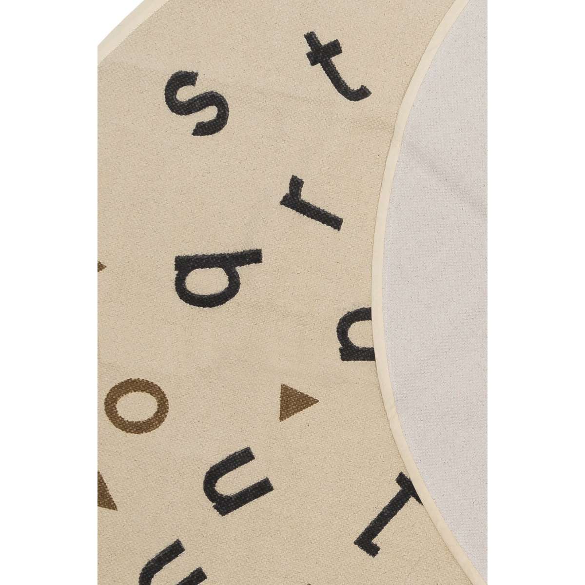Immagine del prodotto Tappeto Rotondo per bambini Alfabeto ø 135 cm | AFK Living