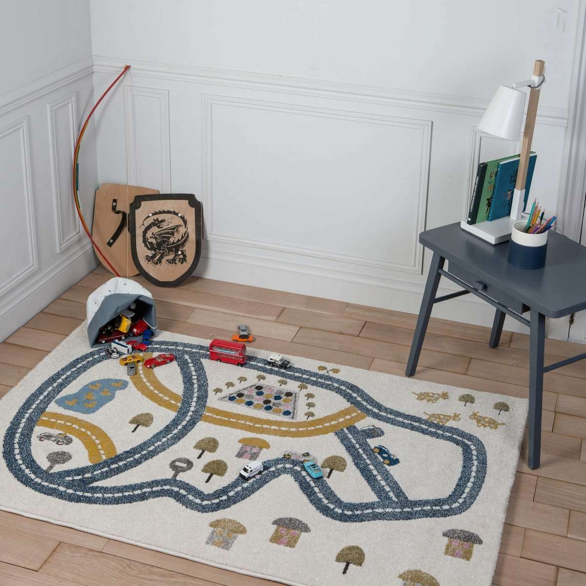 Immagine del prodotto Tappeto per bambini Soft Circuito Macchinine 80x150 cm | AFK Living