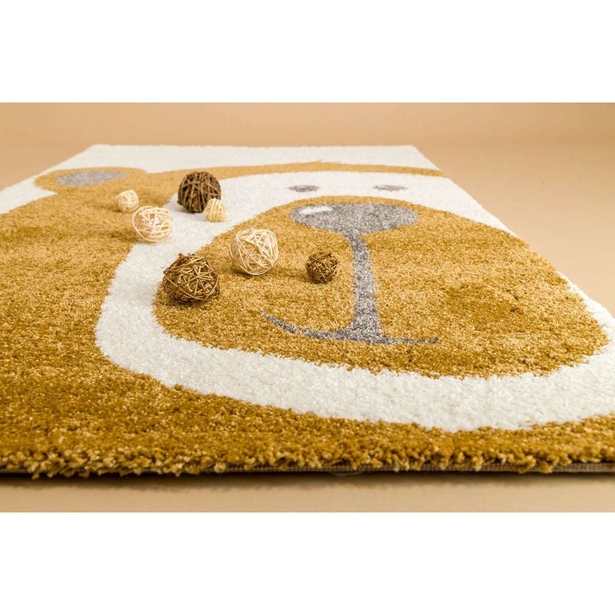 Immagine del prodotto Tappeto per bambini Soft Piccolo Orso 80x150 cm (2 colori) | AFK Living
