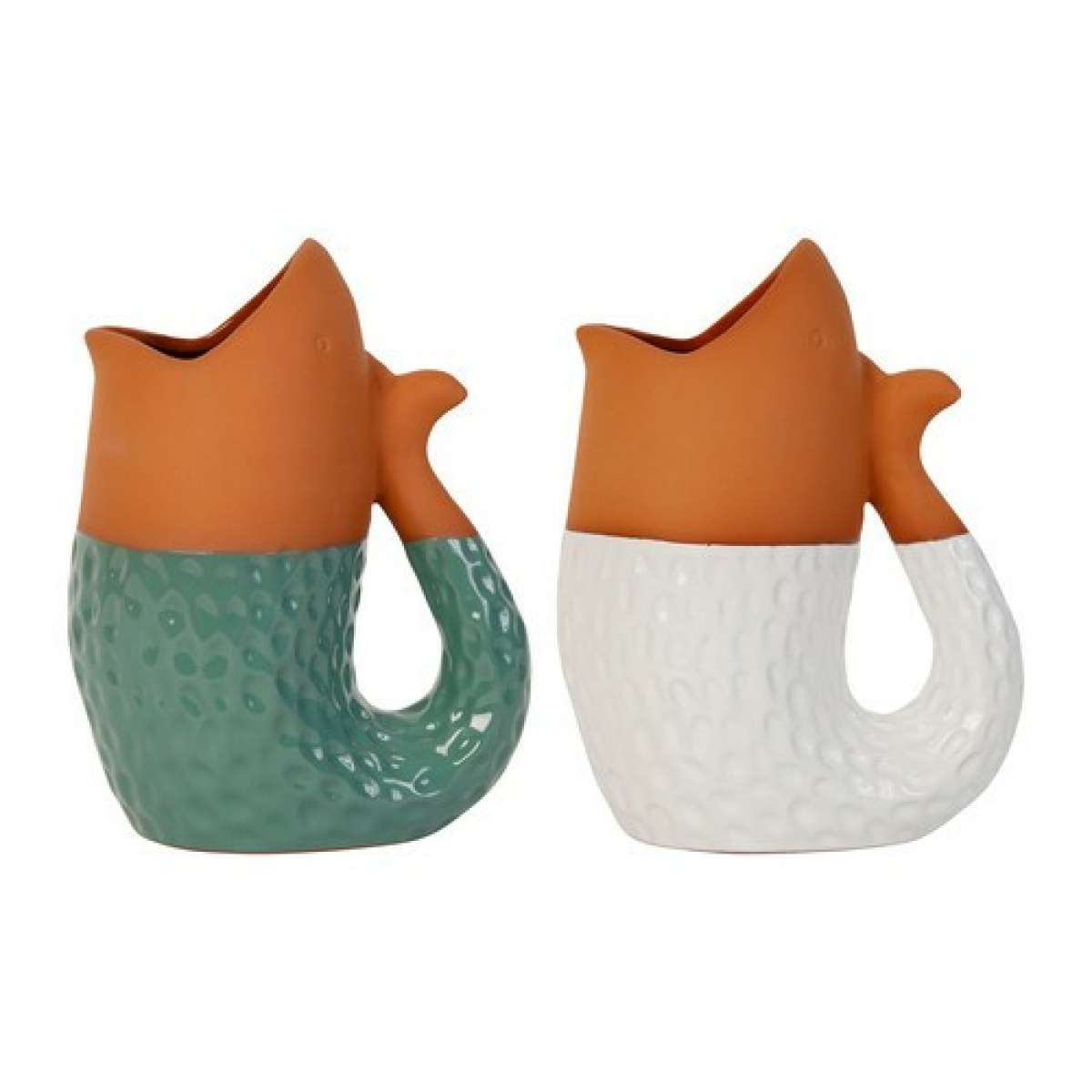 Immagine del prodotto Vaso Corpo Pesce Bicolor in Ceramica (2 Colori) | Côté Table