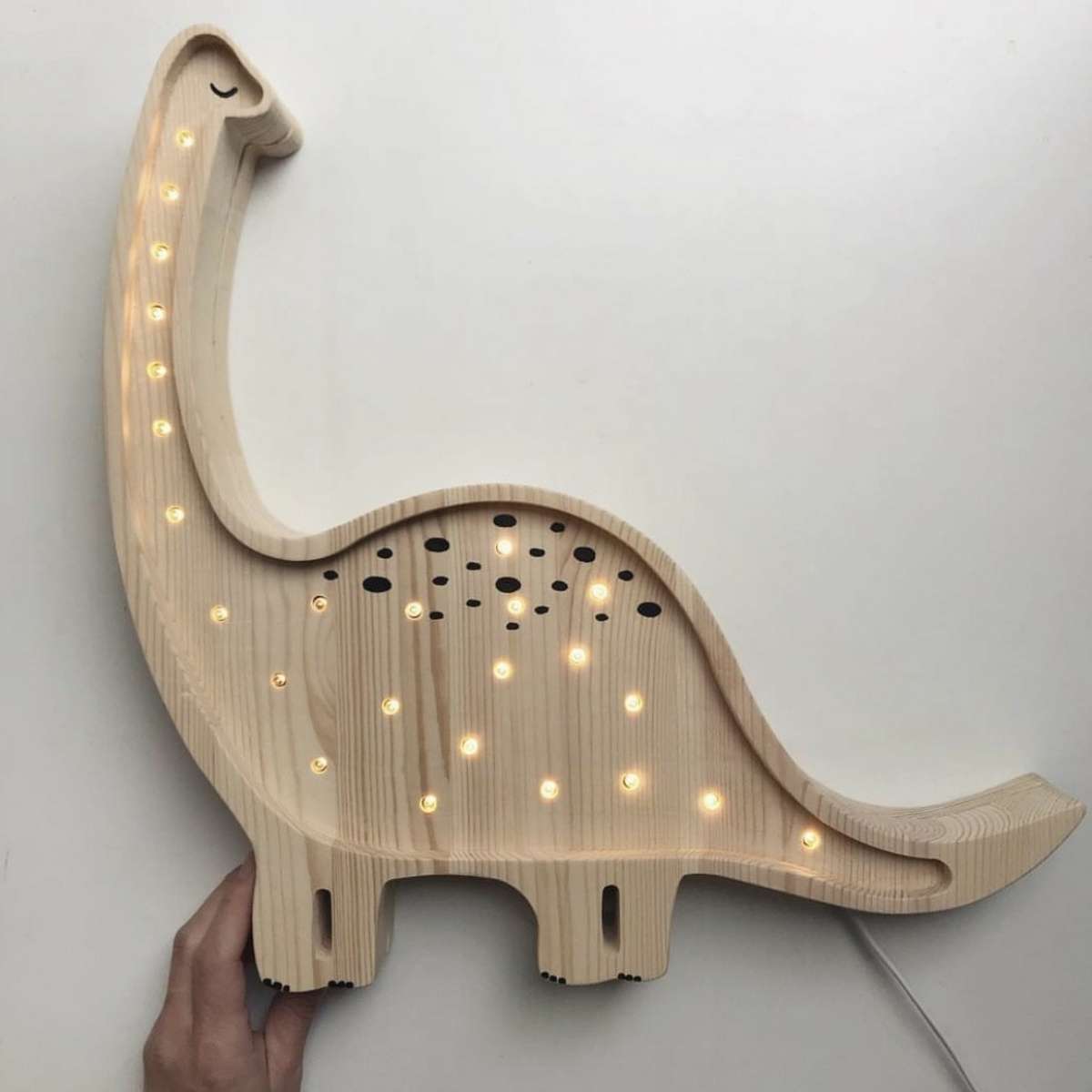 Immagine del prodotto Lampada in Legno Dinosauro Diplodocus Jurassic Wood | Little Lights