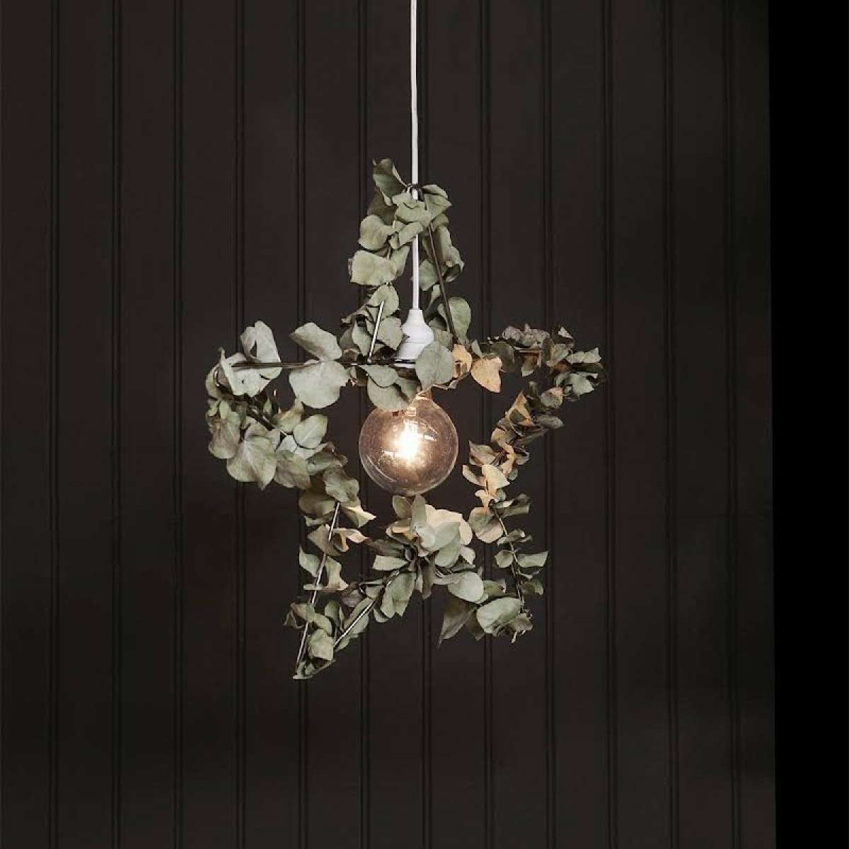 Immagine del prodotto Stella decorativa Portalampada in Acciaio grezzo 47 cm | Storefactory
