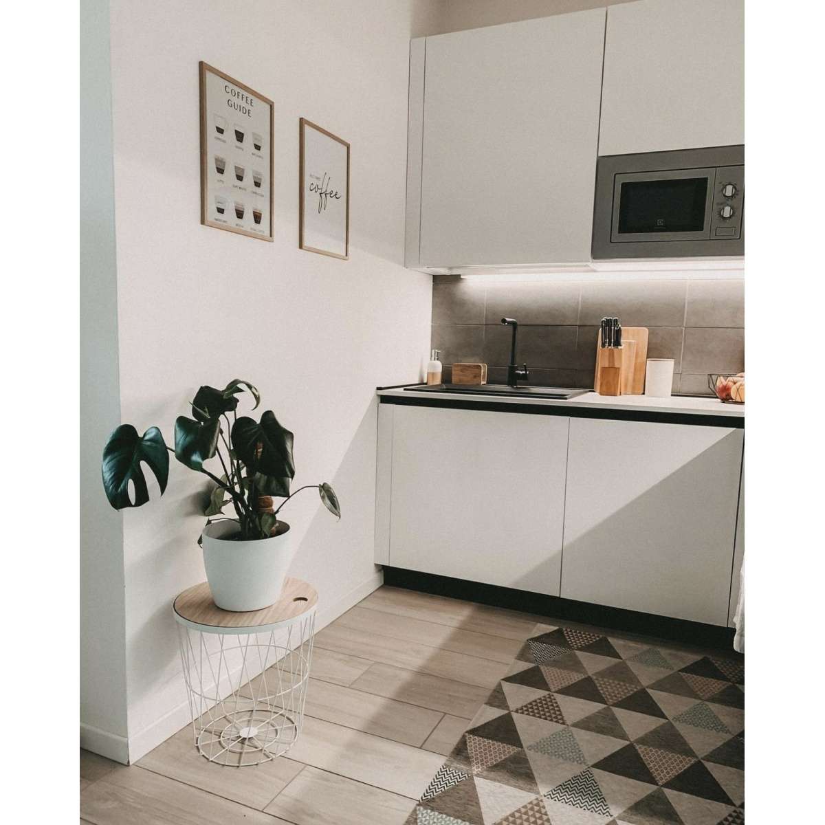 Immagine del prodotto Tappeto Triangoli Grigio Caldo Antiscivolo e Lavabile in Lavatrice | Pietro Zanetti Home
