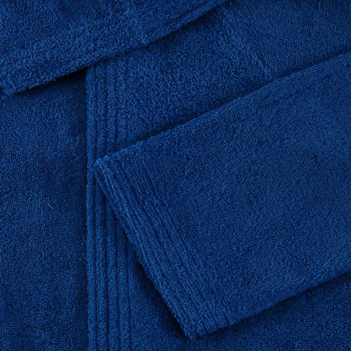 Immagine del prodotto Accappatoio Pop Color Unisex Blu Notte 100% Cotone in Tinta Unita (S-XXL) | Bassetti