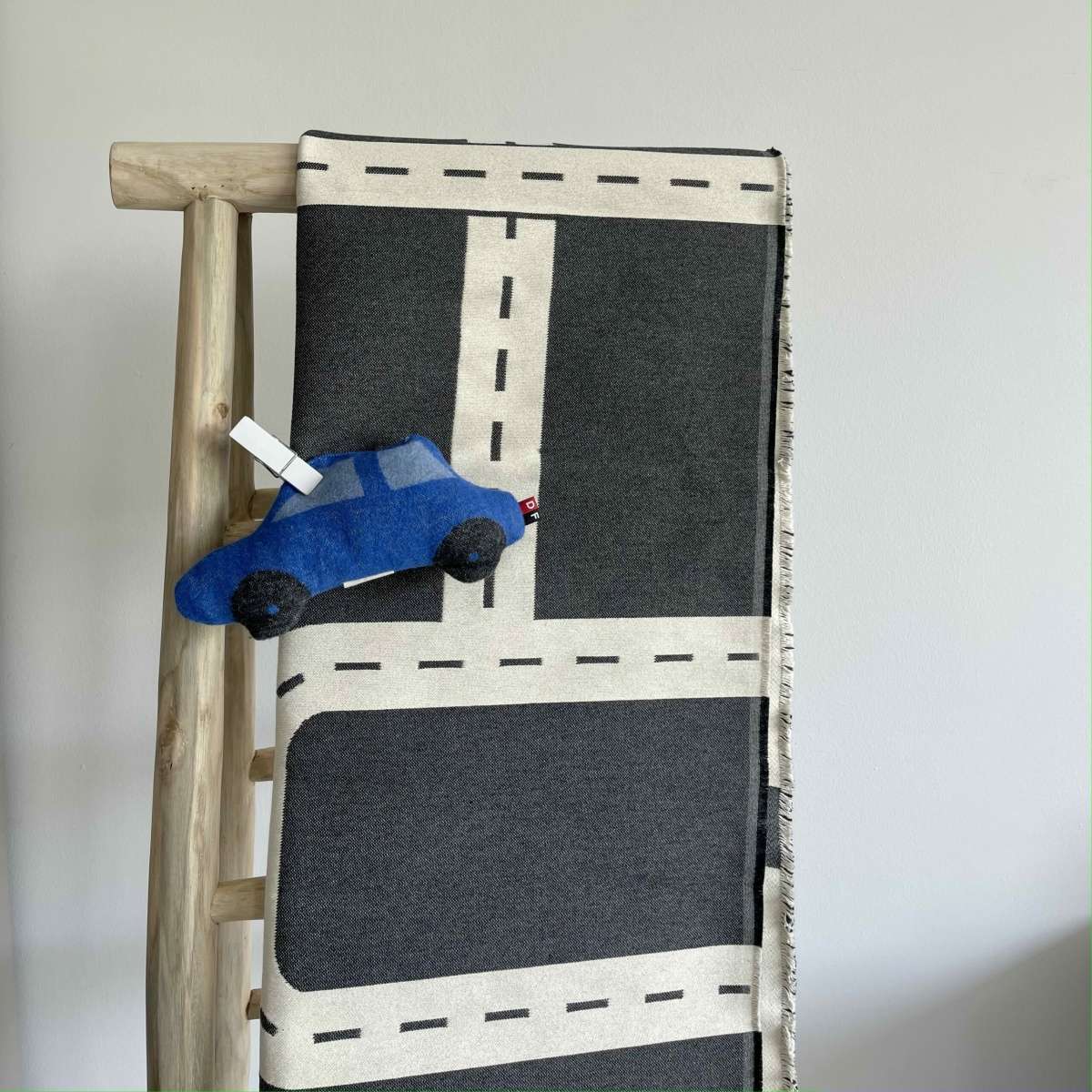 Immagine del prodotto Tappeto per Bambini Pista Macchinine in Cotone Riciclato 70x120 cm | David Fussenegger