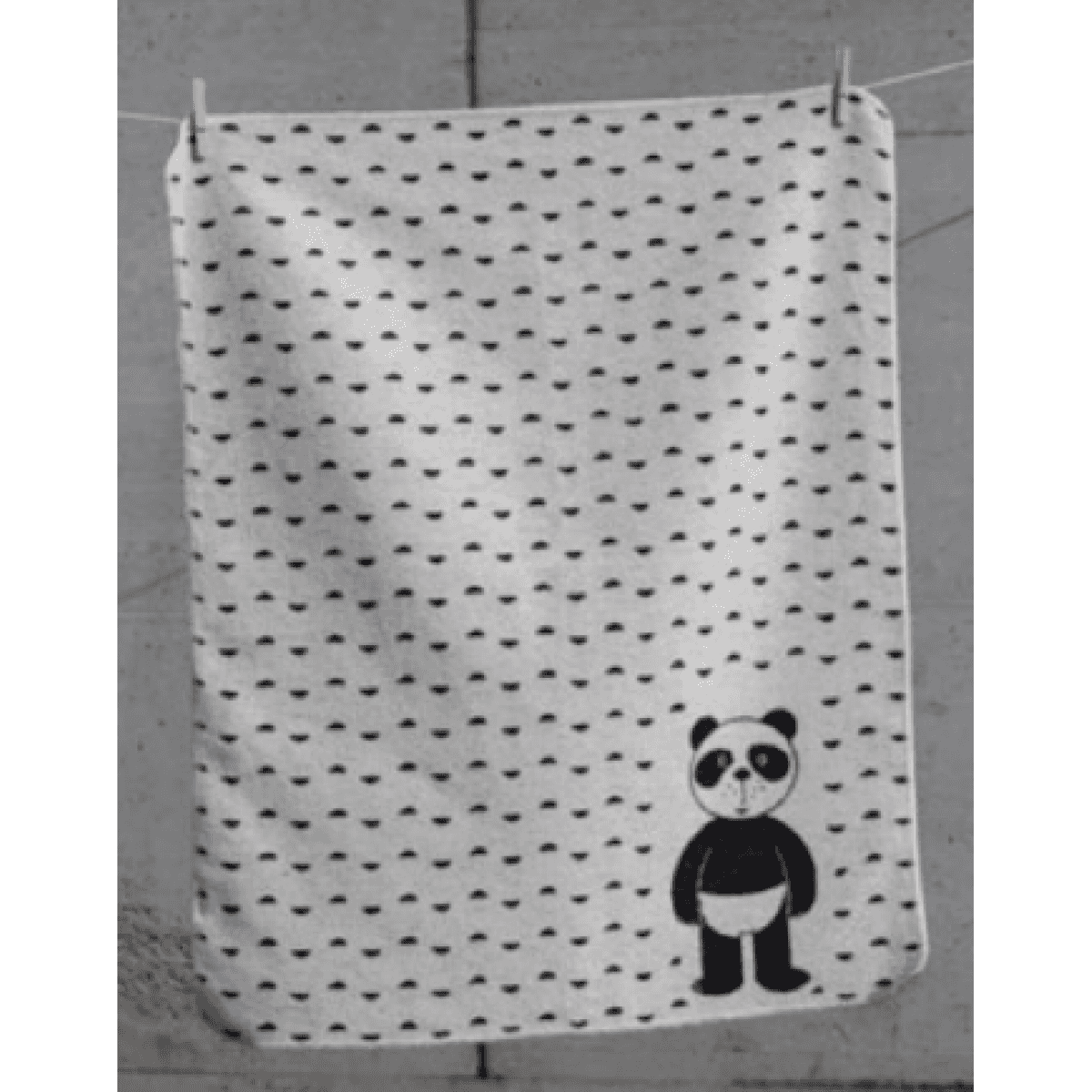 Immagine del prodotto Copertina Baby Panda in Cotone Double Face 70x90 cm | David Fussenegger