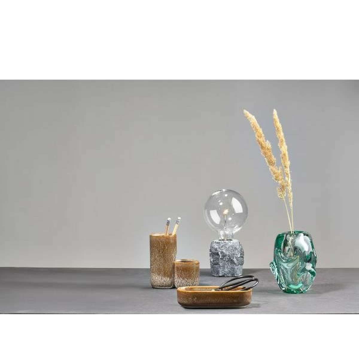Immagine del prodotto Porta Lampadina da Tavolo Marble in Marmo Grigio | Villa Collection Denmark