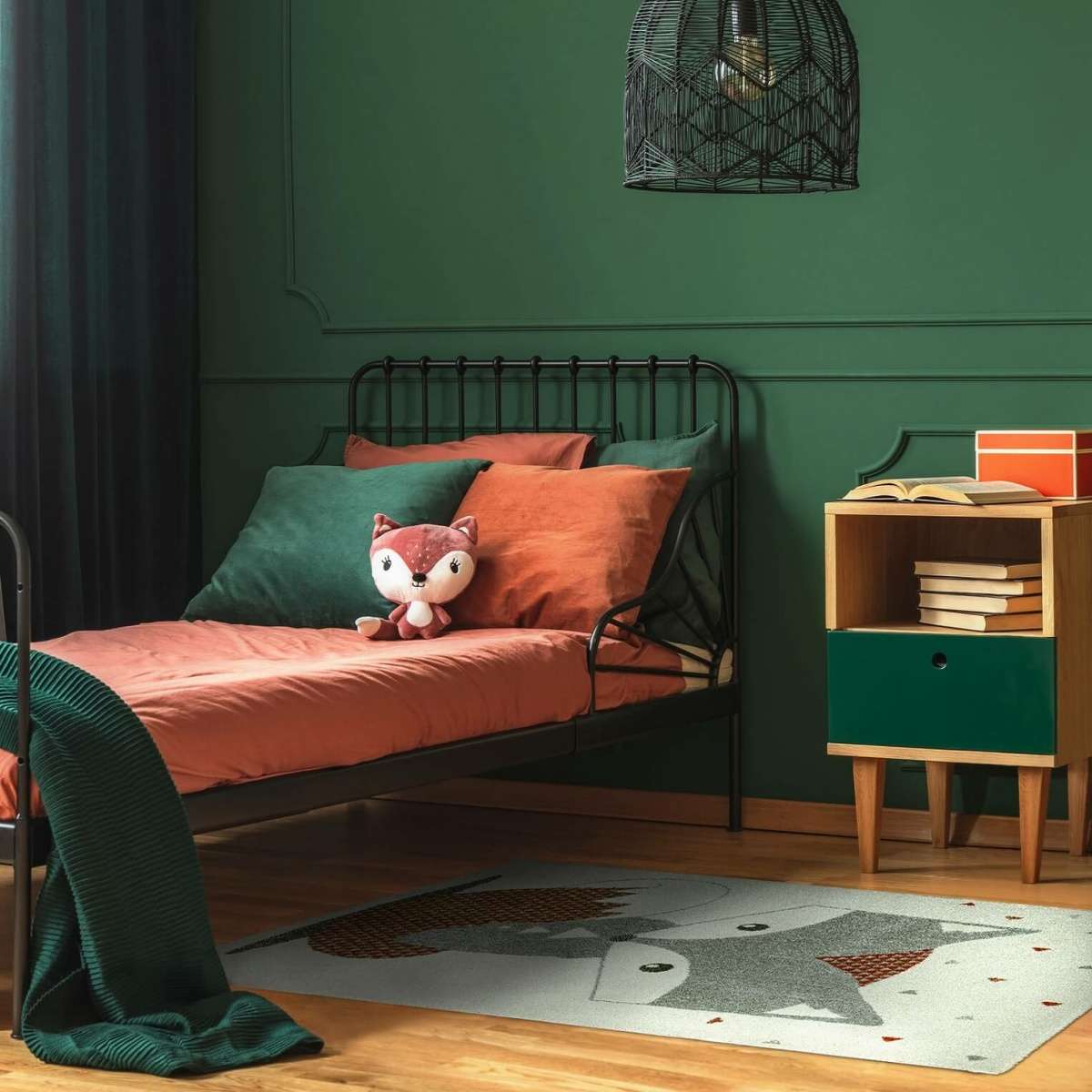 Immagine del prodotto Tappeto per bambini Soft Volpe 80x150 cm | AFK Living