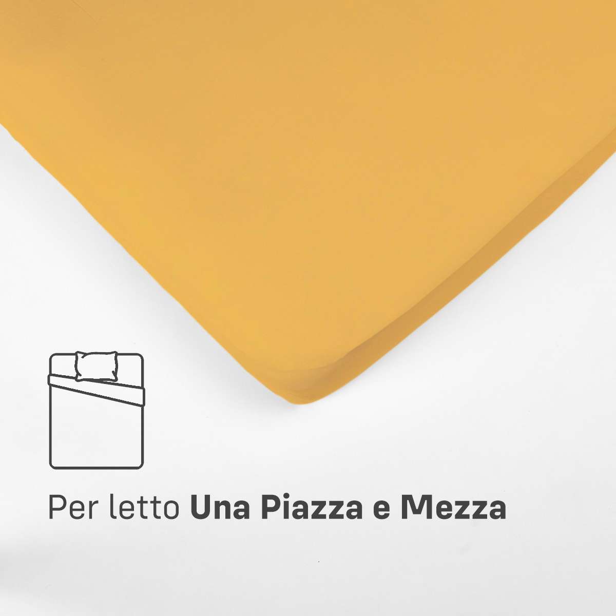 Immagine del prodotto Sotto con Angoli UNA PIAZZA E MEZZA Cotton Elastan | Pietro Zanetti Home