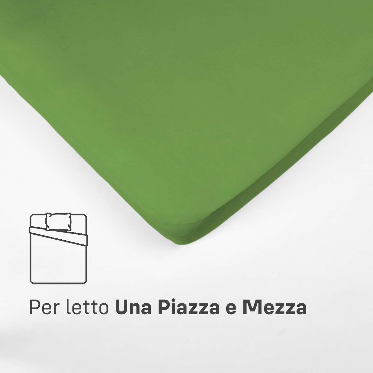 Immagine del prodotto Sotto con Angoli UNA PIAZZA E MEZZA Cotton Elastan | Pietro Zanetti Home