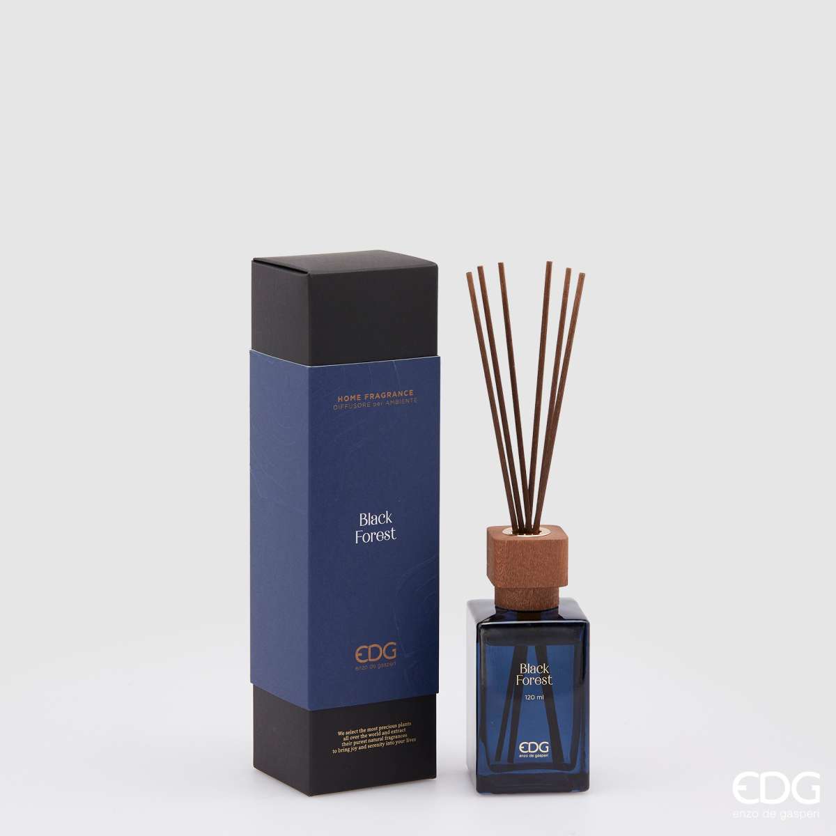 Immagine del prodotto EDG Profumo per Ambiente con Bastoncini Fragrance Black Forest | EDG Enzo De Gasperi