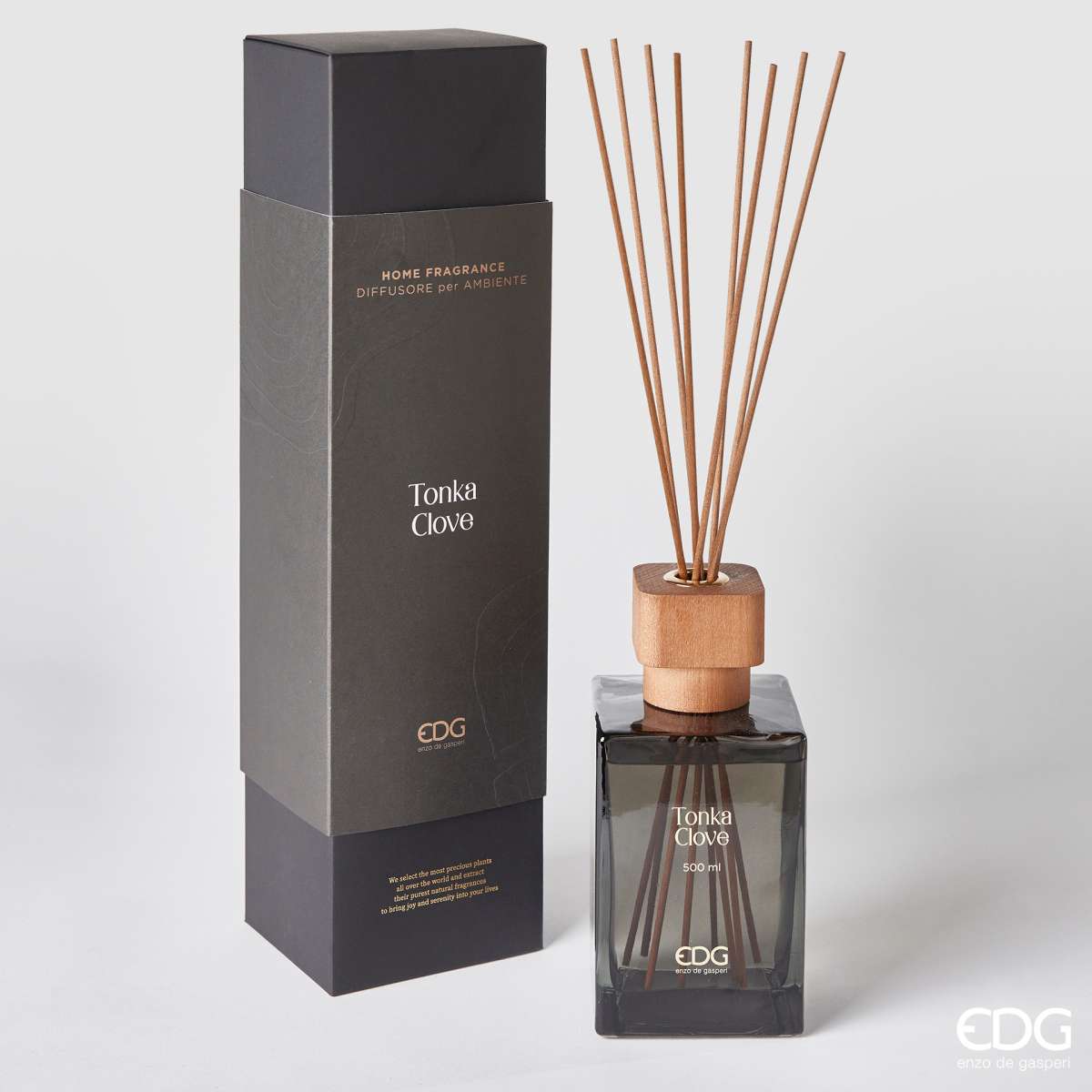Immagine del prodotto EDG Profumo per Ambiente con Bastoncini Fragrance Tonka Clove | EDG Enzo De Gasperi