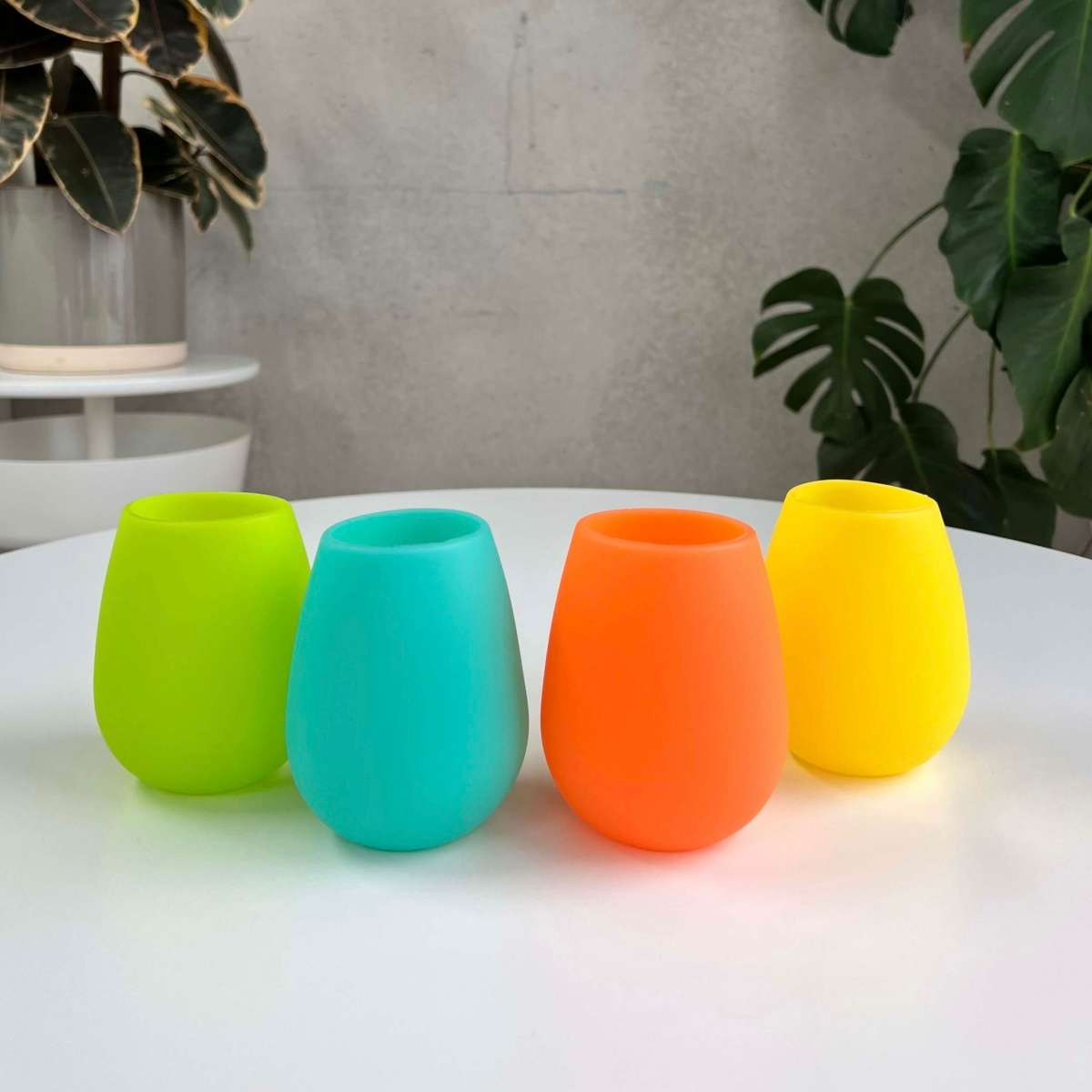 Immagine del prodotto Family Pack 4 Bicchieri Fegg Multicolor in Silicone | Pietro Zanetti Home