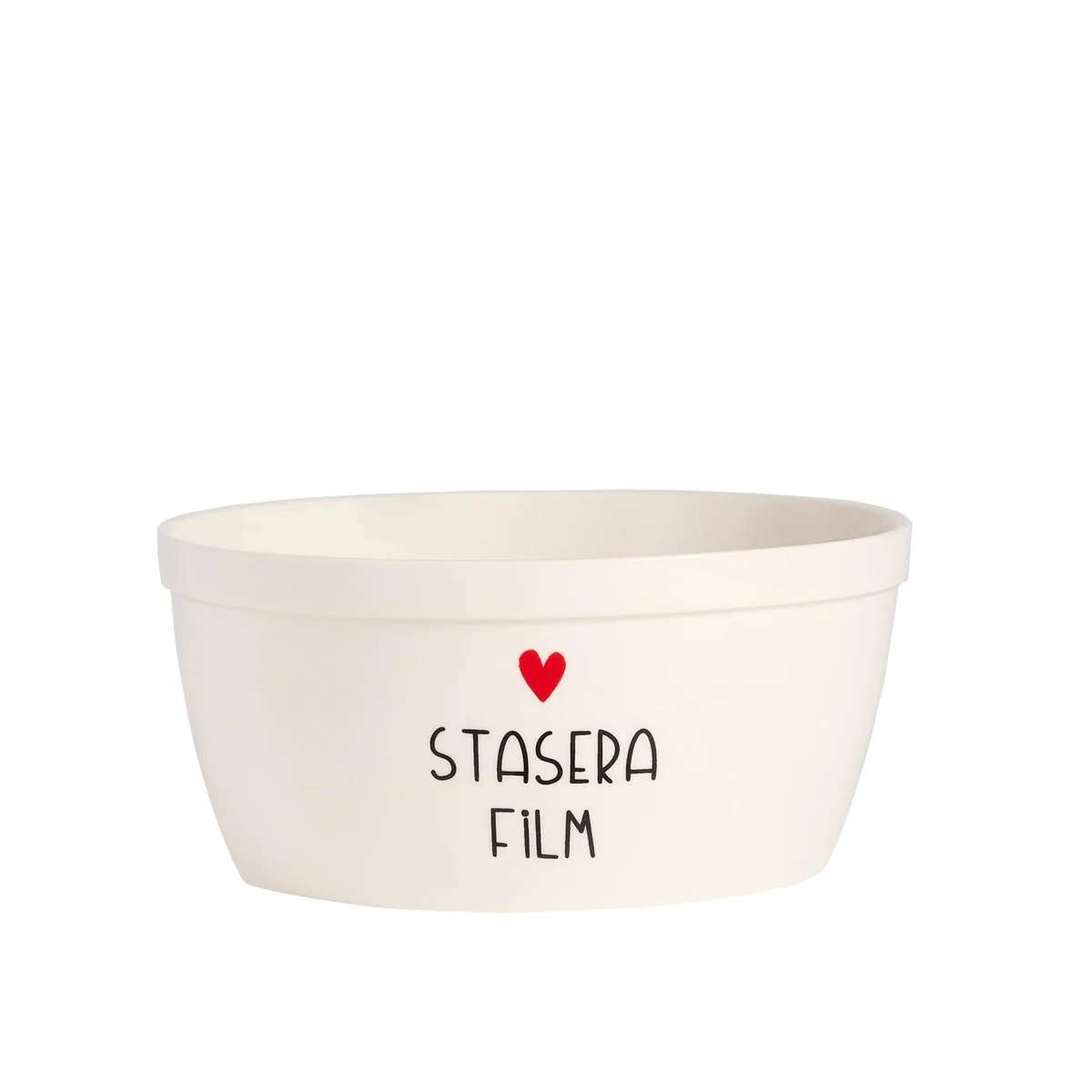 Immagine del prodotto Insalatiera in Ceramica Stasera Film ø20 cm x h 9,5 cm | Simple Day