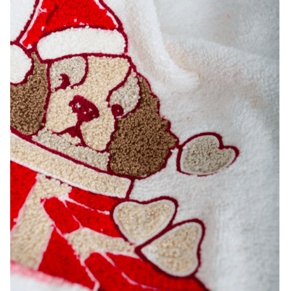Immagine del prodotto Set Asciugamani Natalizi ricamati Gaia Xmas (2 colori) | Pietro Zanetti Home