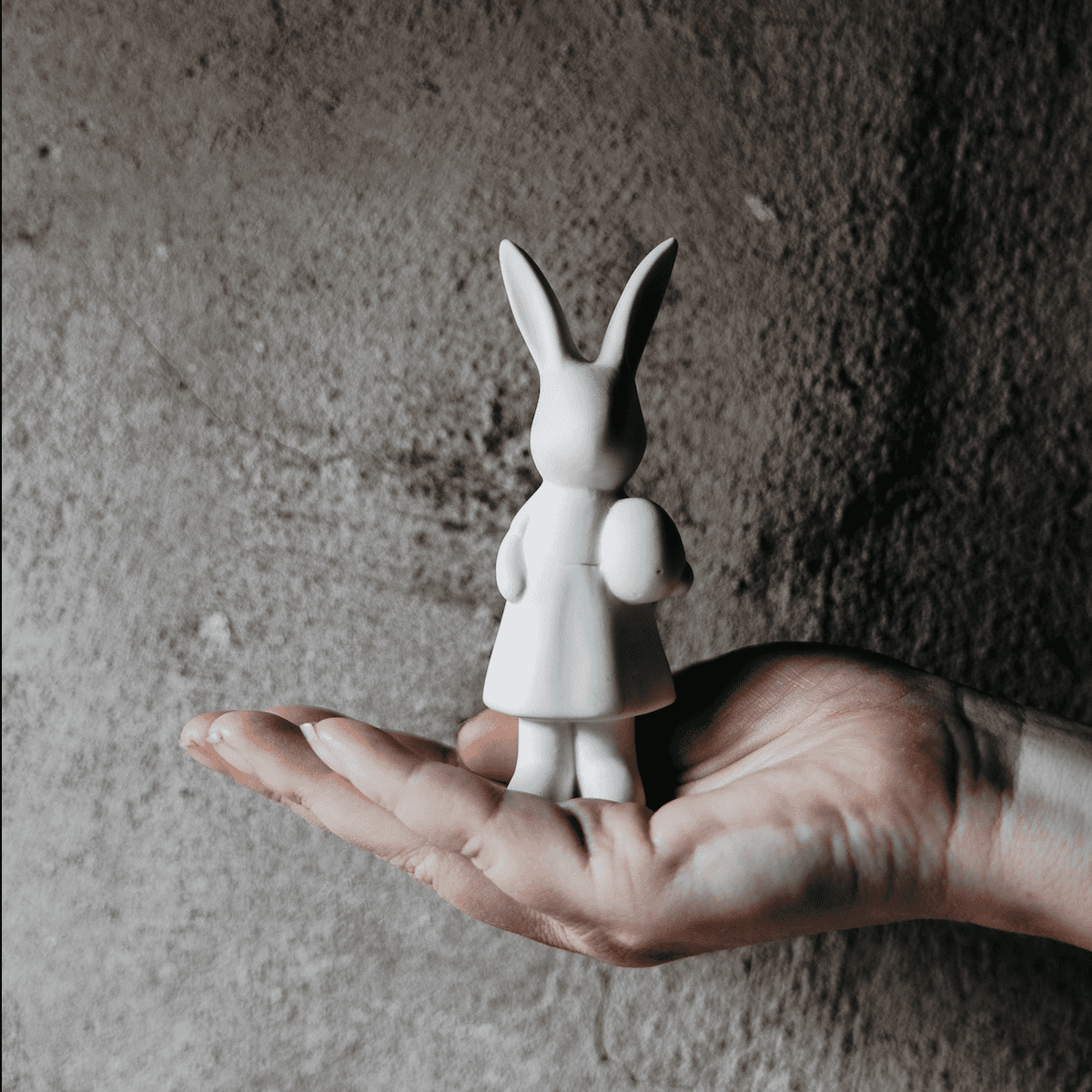 Immagine del prodotto Coniglio Ester in Ceramica opaca Bianca | Storefactory