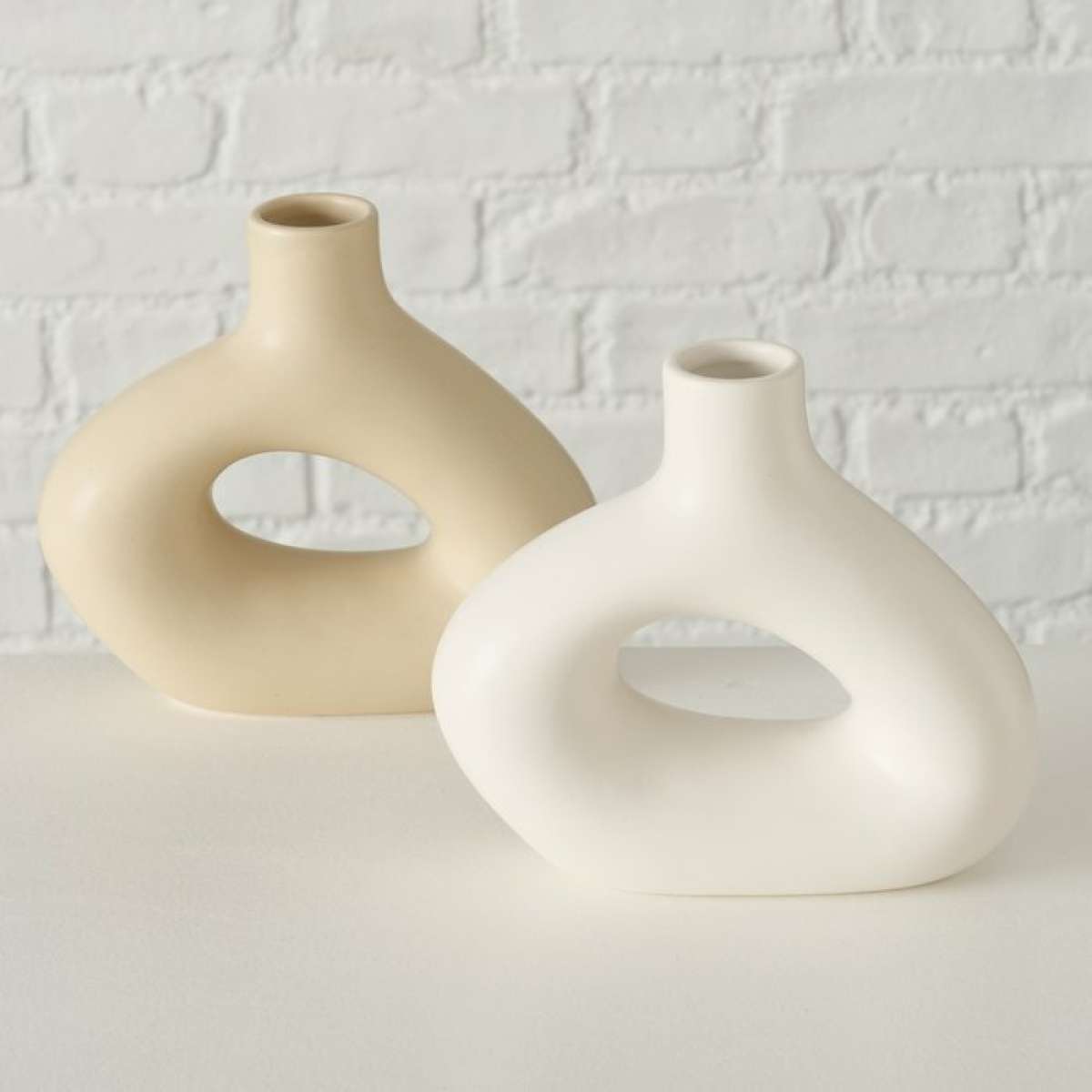 Immagine del prodotto Vaso Metty Beta in Ceramica h 16 cm - 2 Colori | Boltze