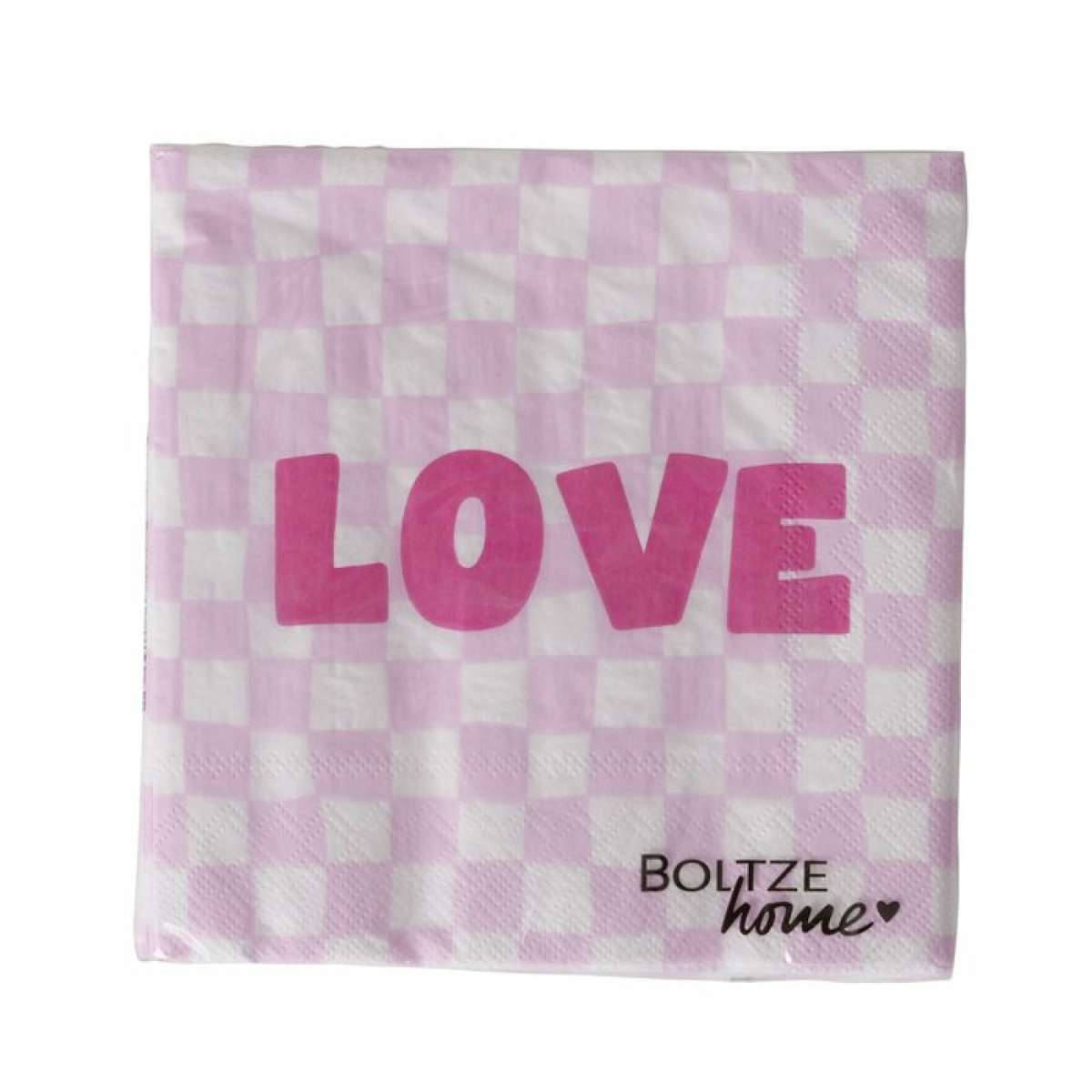 Immagine del prodotto Tovaglioli di Carta Love confezione (20pz) 33x33 cm | Boltze