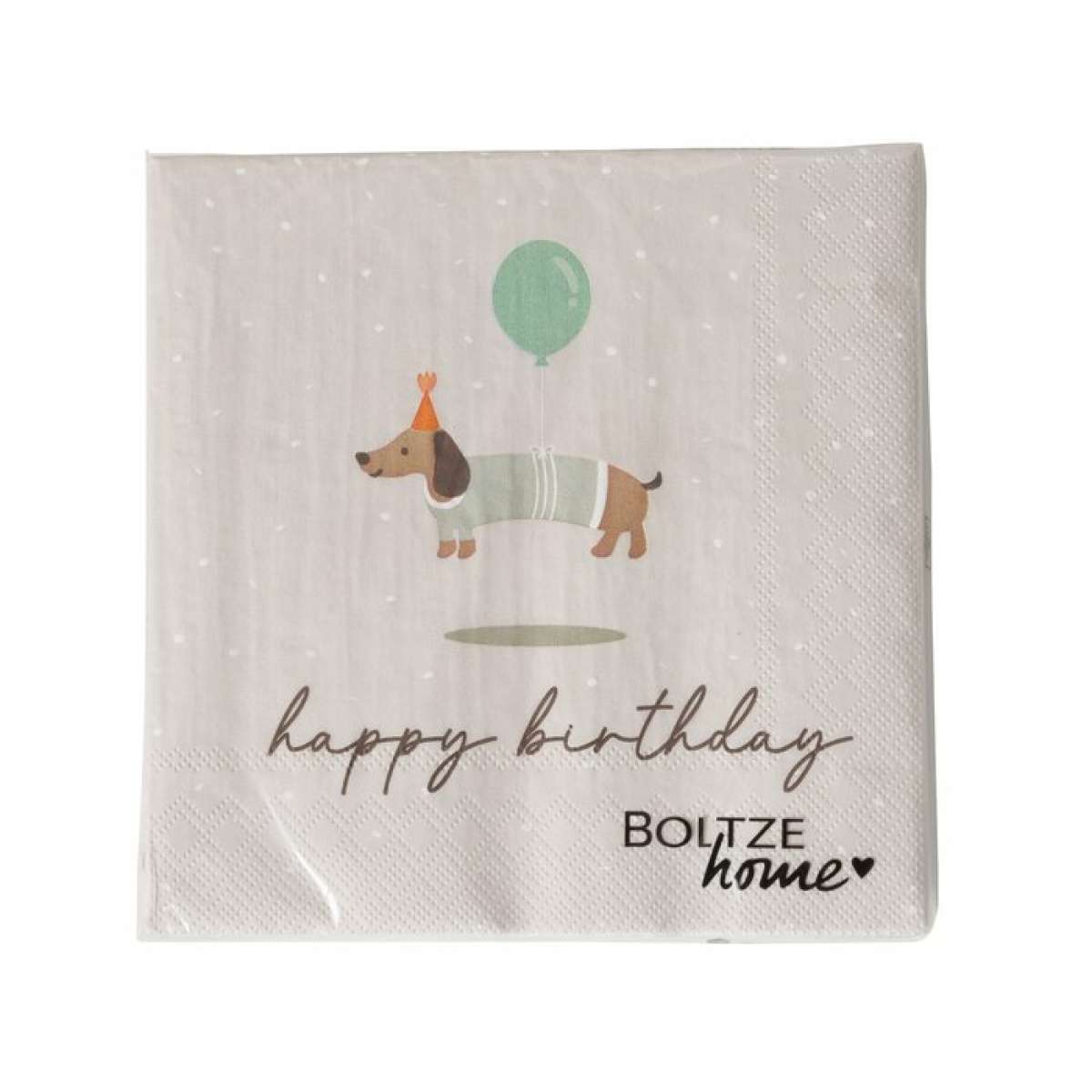 Immagine del prodotto Tovaglioli di Carta Happy Birthday confezione (20pz) 33X33cm | Boltze