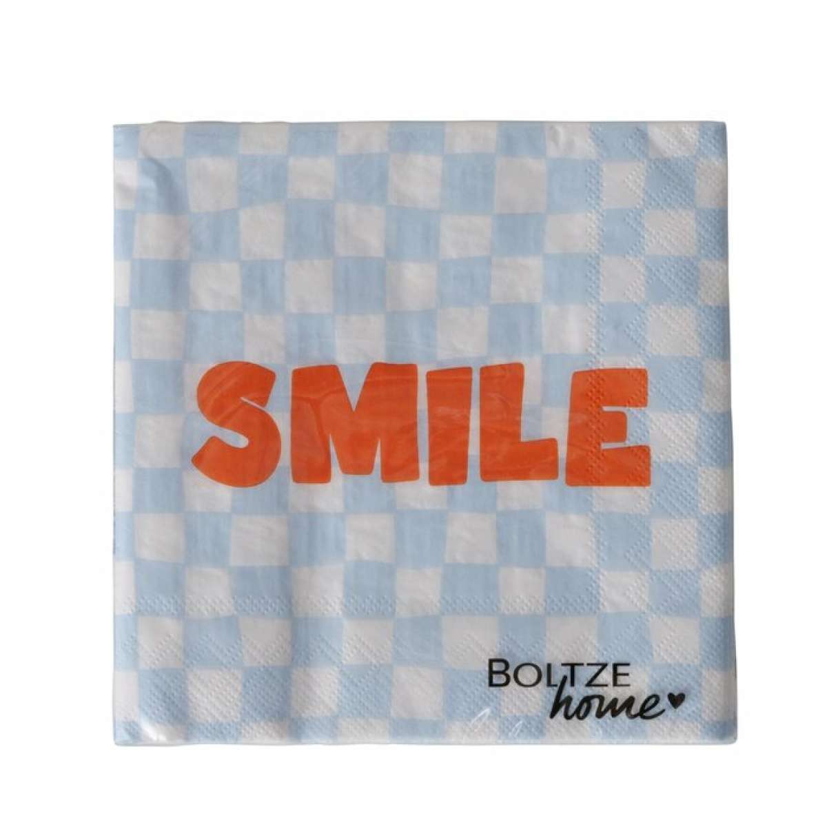 Immagine del prodotto Tovaglioli di Carta Smile confezione (20pz) 33x33 cm | Boltze