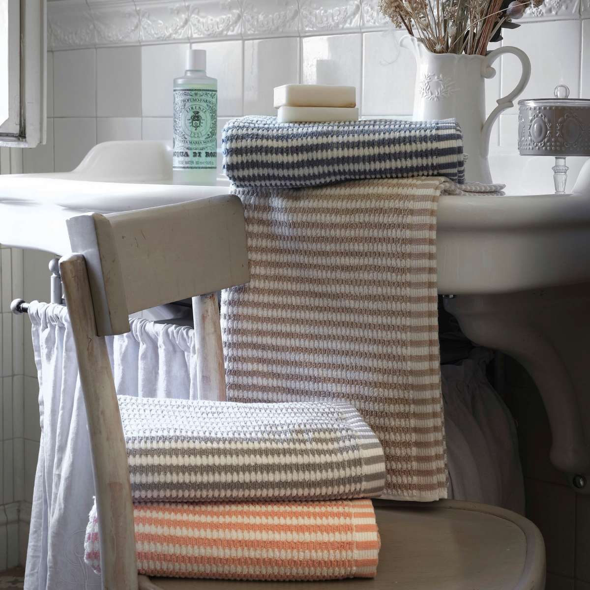 Immagine del prodotto Set Asciugamano Bagno Rigo - 3 Colori | Govina Biancheria per la Casa