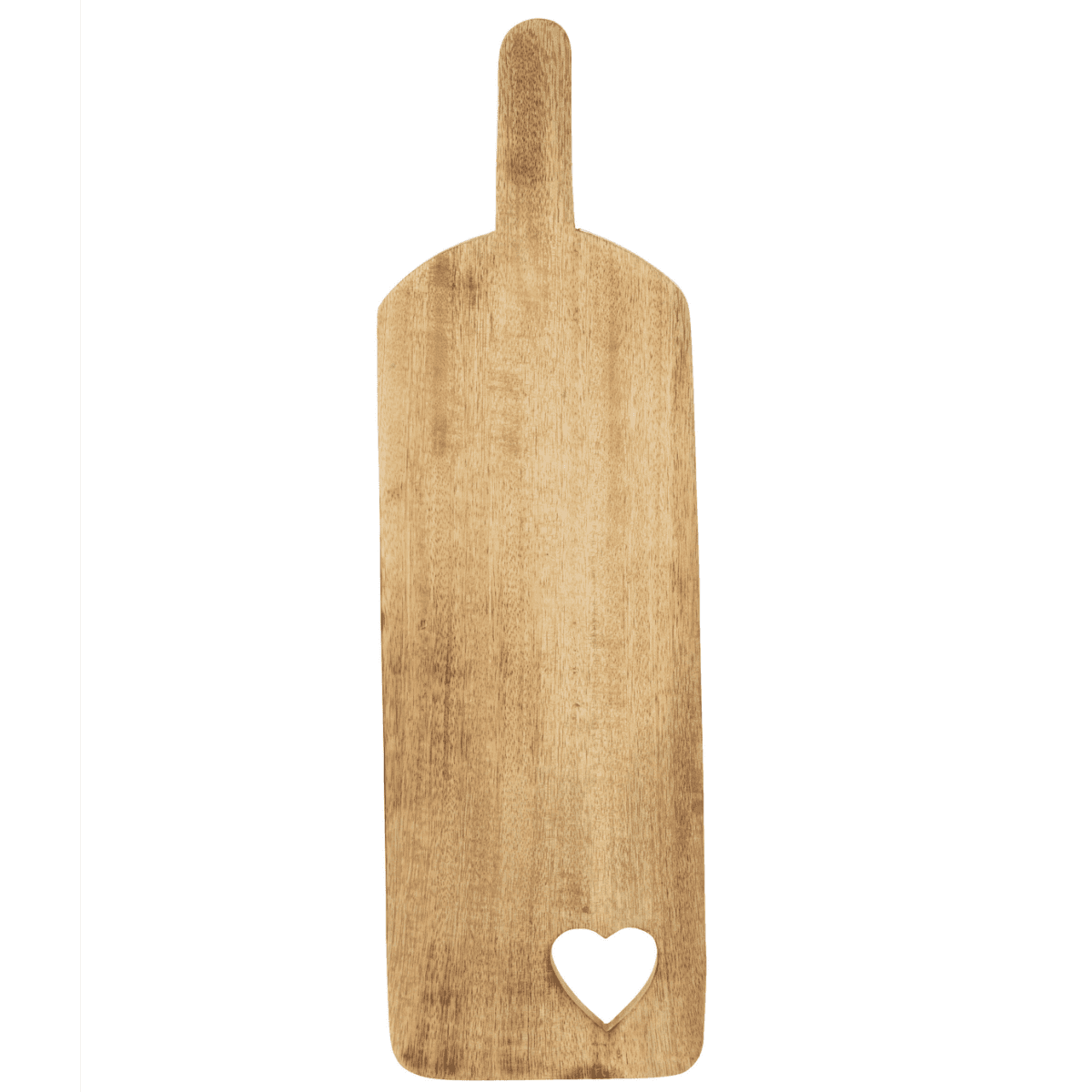 Immagine del prodotto Tagliere Rettangolare con Cuore in legno 49x15x2,5cm | Jolipa