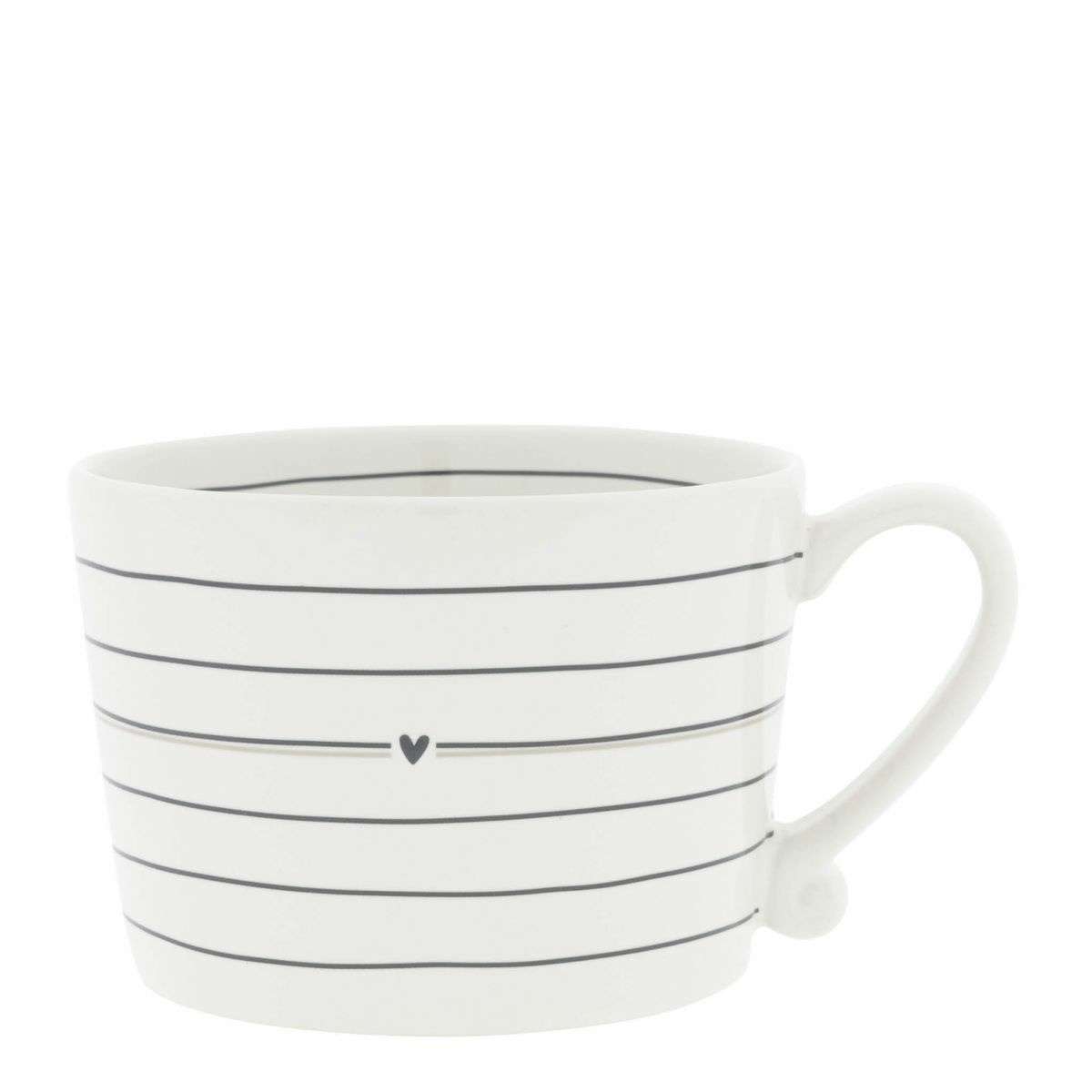 Immagine del prodotto Mug in Ceramica Stripes con Cuoricino | Bastion Collections