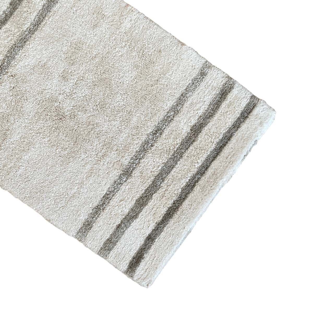 Immagine del prodotto Tappeto Bagno Life Stripes 80% Cotone Riciclato 20% Lino Naturale 60x90 cm | Pietro Zanetti Home
