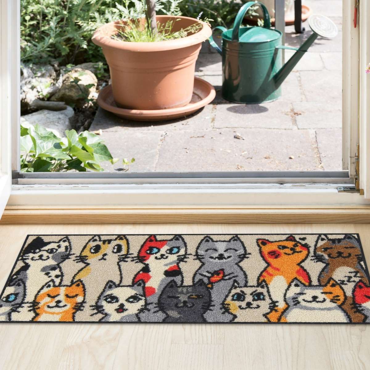 Immagine del prodotto Tappeto In-Outdoor Kitty People - 2 Misure | EFIA GmbH