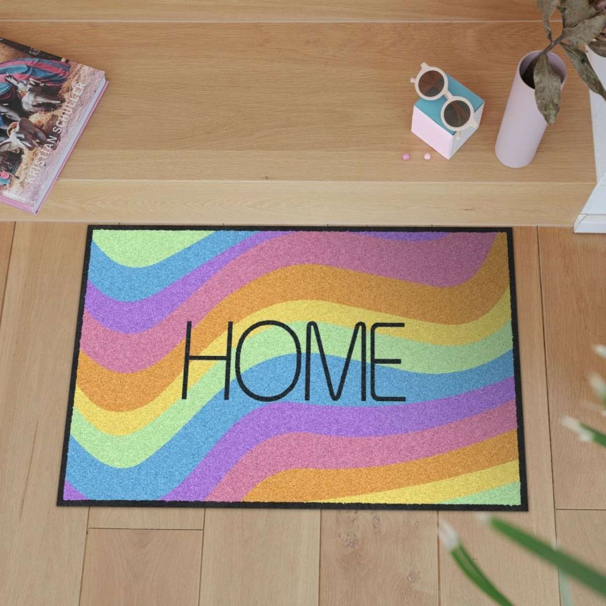 Immagine del prodotto Tappeto In-Outdoor Rainbow Wave Home 50x75cm | EFIA GmbH
