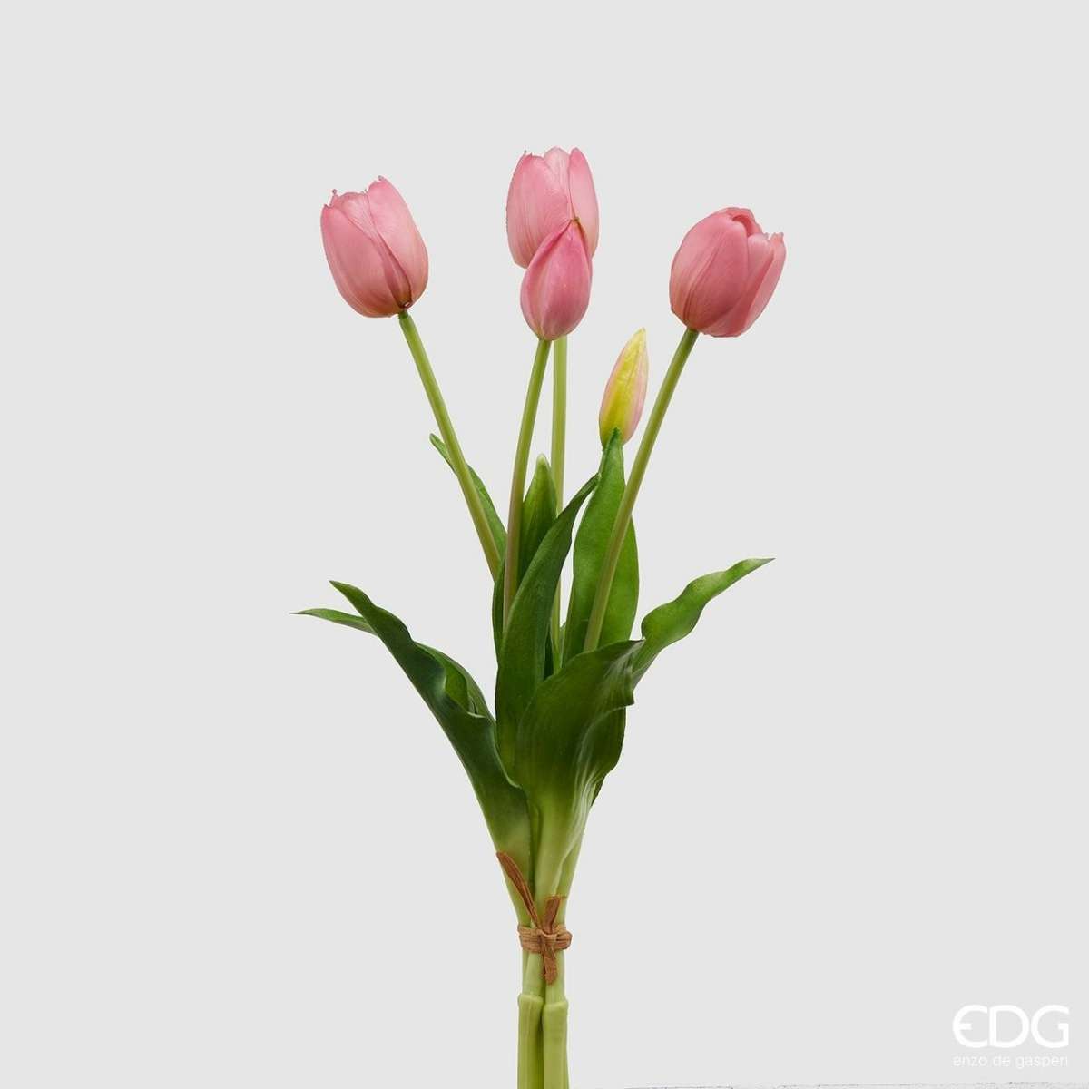 Immagine del prodotto Mazzo Artificiale di Tulipani Rosa | EDG Enzo De Gasperi