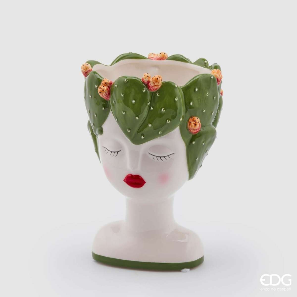 Immagine del prodotto Vaso Alto Lady Fico d'India in Ceramica h23xø16 cm | EDG Enzo De Gasperi