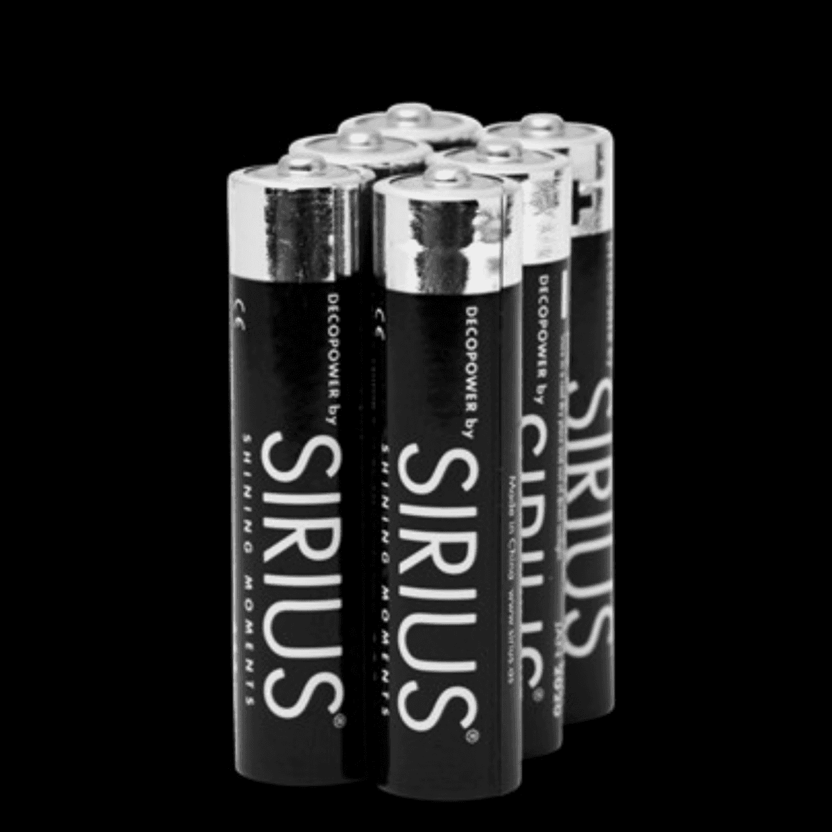 Immagine del prodotto Confezione 6 Batterie AAA per Luci e Lampade | Sirius Shining Moments