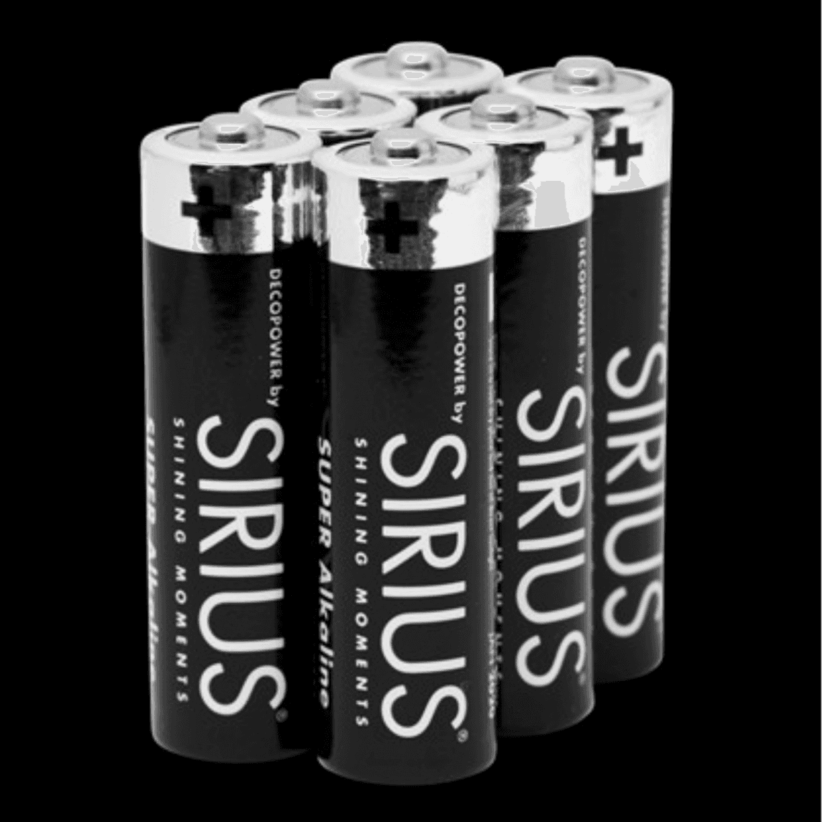 Immagine del prodotto Confezione 6 Batterie AA per Luci e Lampade | Sirius Shining Moments