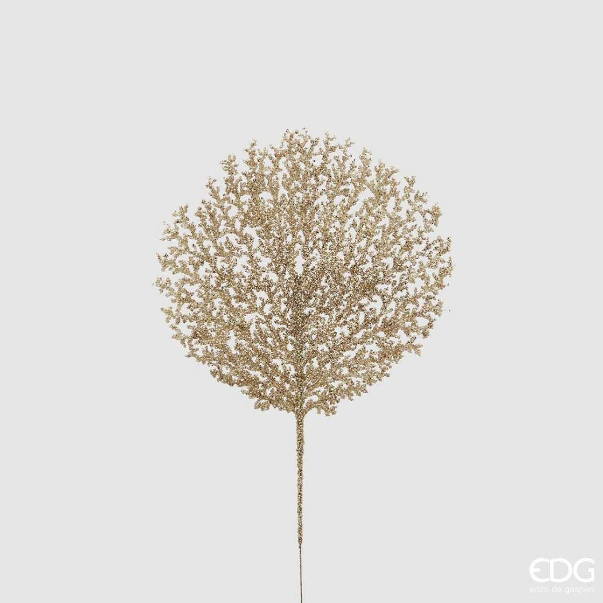 Immagine del prodotto Foglia di Corallo Glitter Oro h 48 cm | EDG Enzo De Gasperi