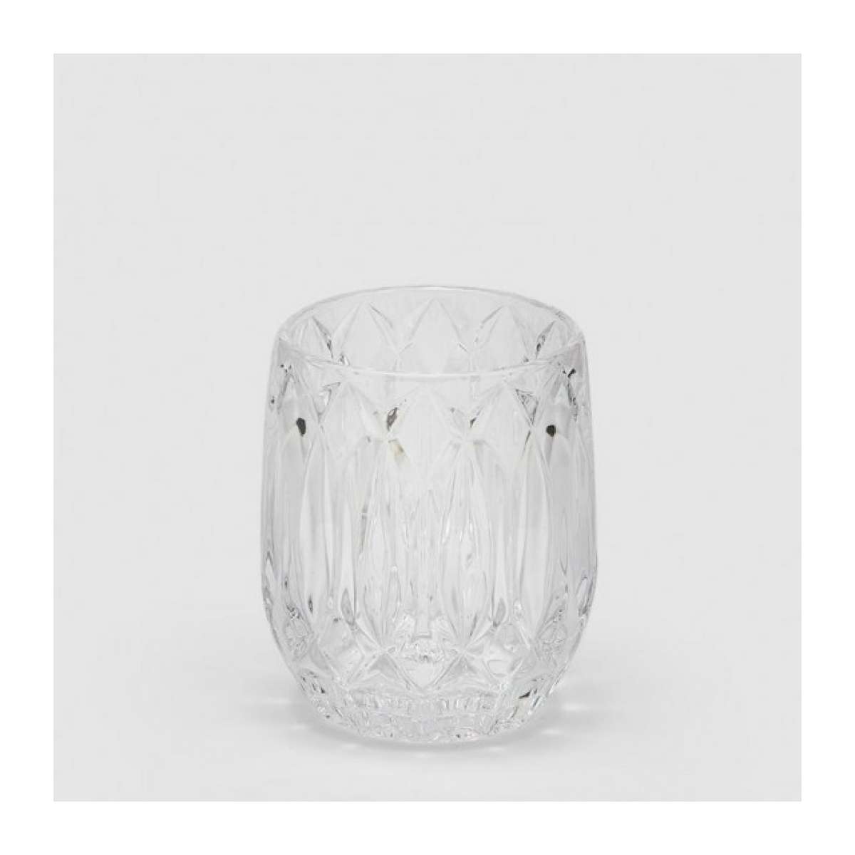 Immagine del prodotto Set 6 Bicchieri in vetro trasparente Diamanti (2 misure) | EDG Enzo De Gasperi