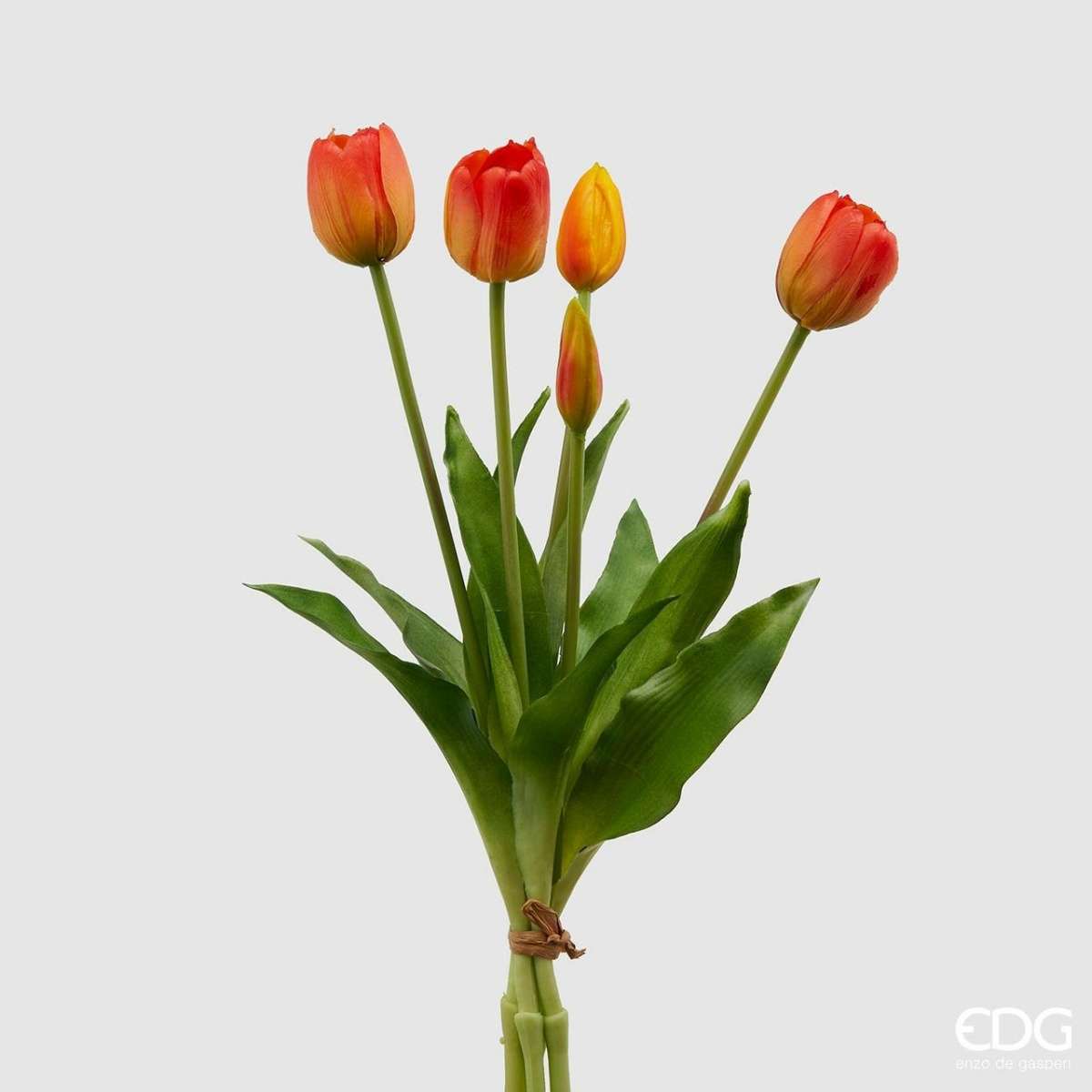 Immagine del prodotto Mazzo Artificiale di Tulipani Piccolo h 40 cm – 6 Colori | EDG Enzo De Gasperi