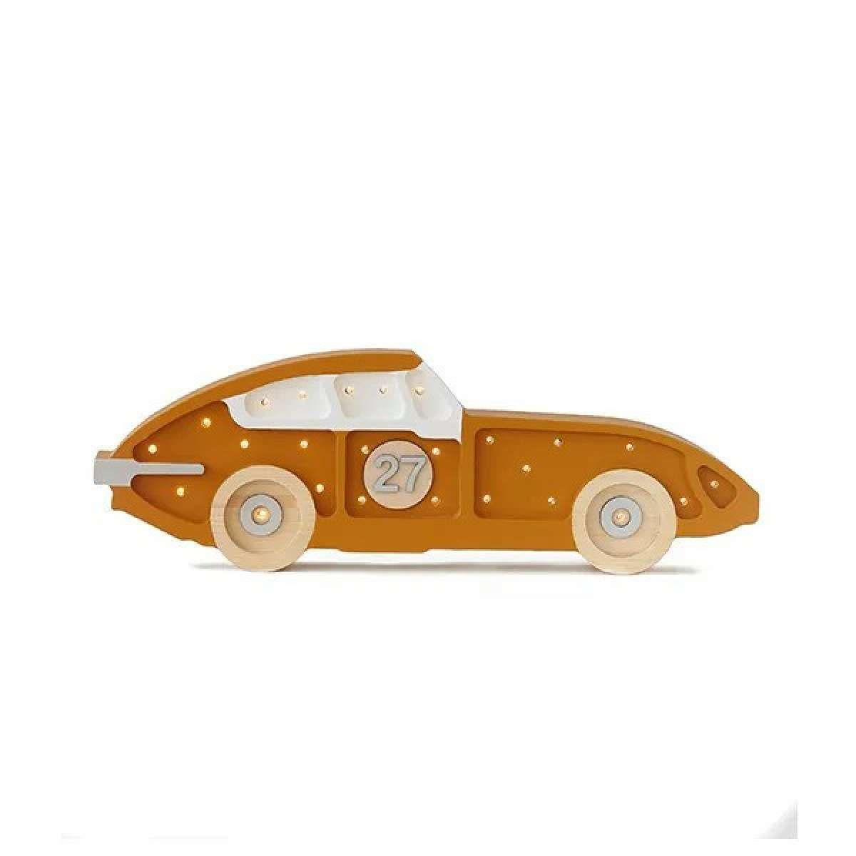 Immagine del prodotto Lampada in Legno Race Car Mustard | Little Lights
