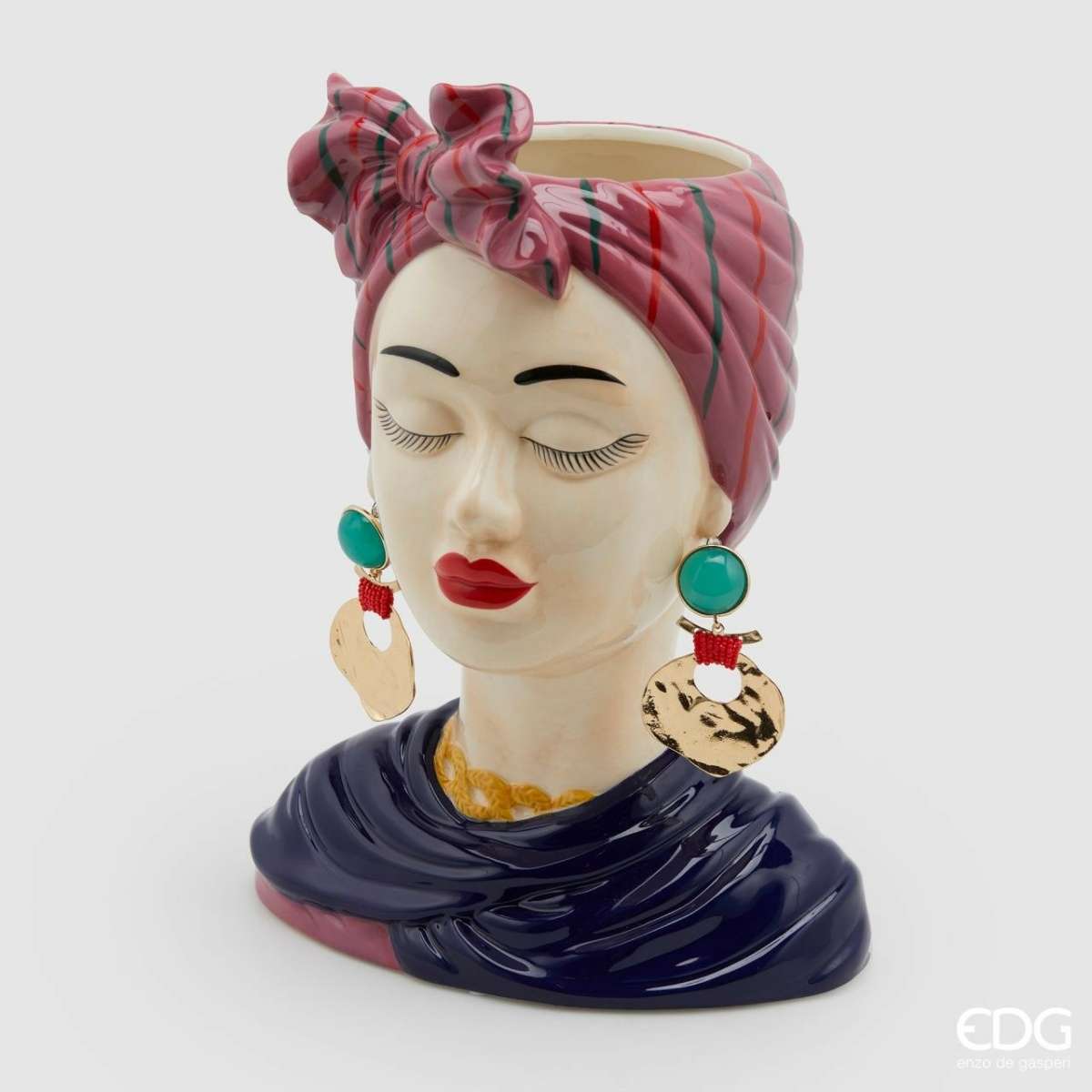 Immagine del prodotto Vaso Lady Cuba in Ceramica h31xø17 cm | EDG Enzo De Gasperi