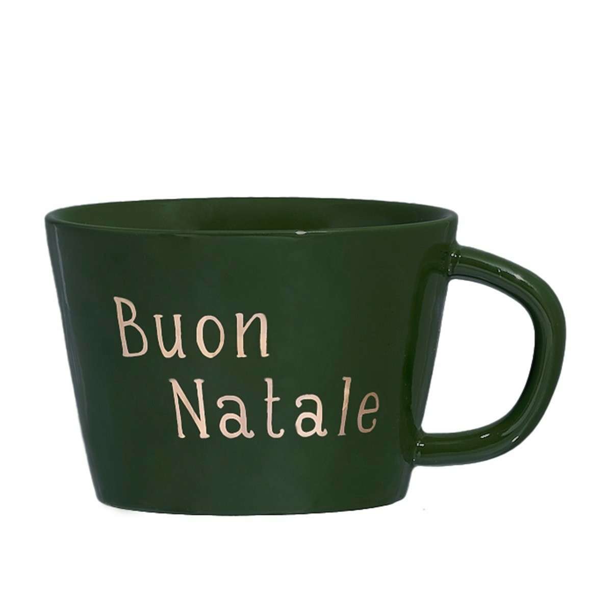 Immagine del prodotto Mug Natalizia Verde Buon Natale in Gres di Porcellana | Simple Day