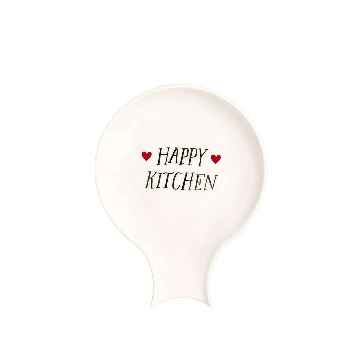 Immagine del prodotto Poggia Mestolo in ceramica Happy Kitchen 15X19 cm | Simple Day