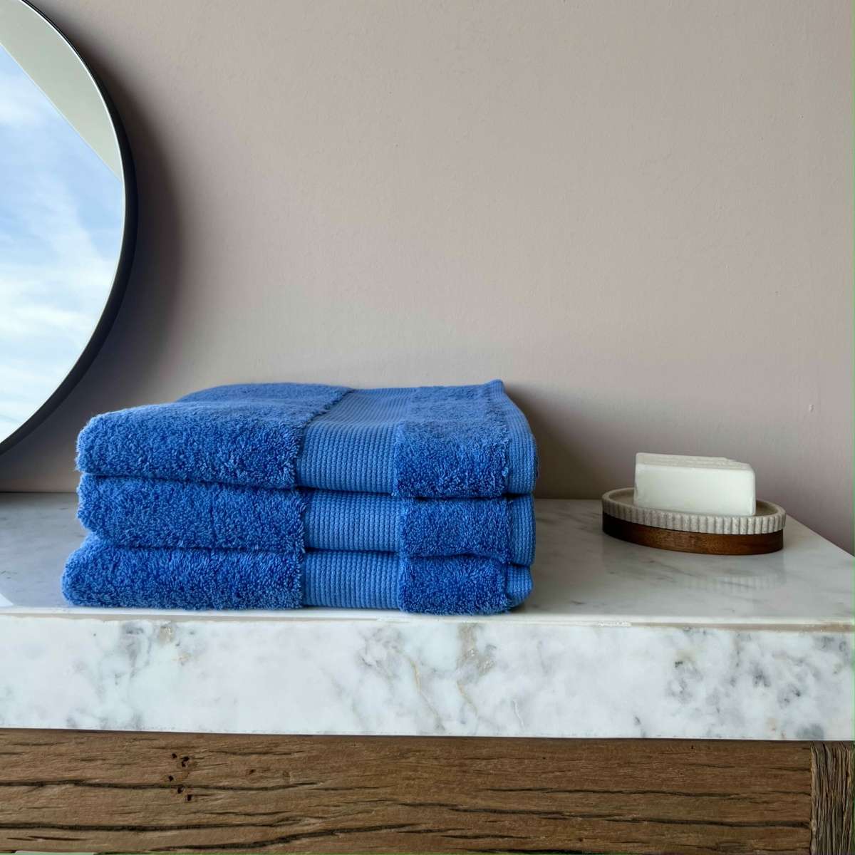 Immagine del prodotto Asciugamano Viso Tinta Unita Soft 100% Cotone 550 grammi 60x110 cm | Pietro Zanetti Home