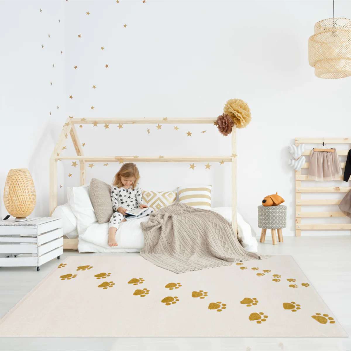 Immagine del prodotto Tappeto per bambini Soft Impronte 80x150 cm | AFK Living